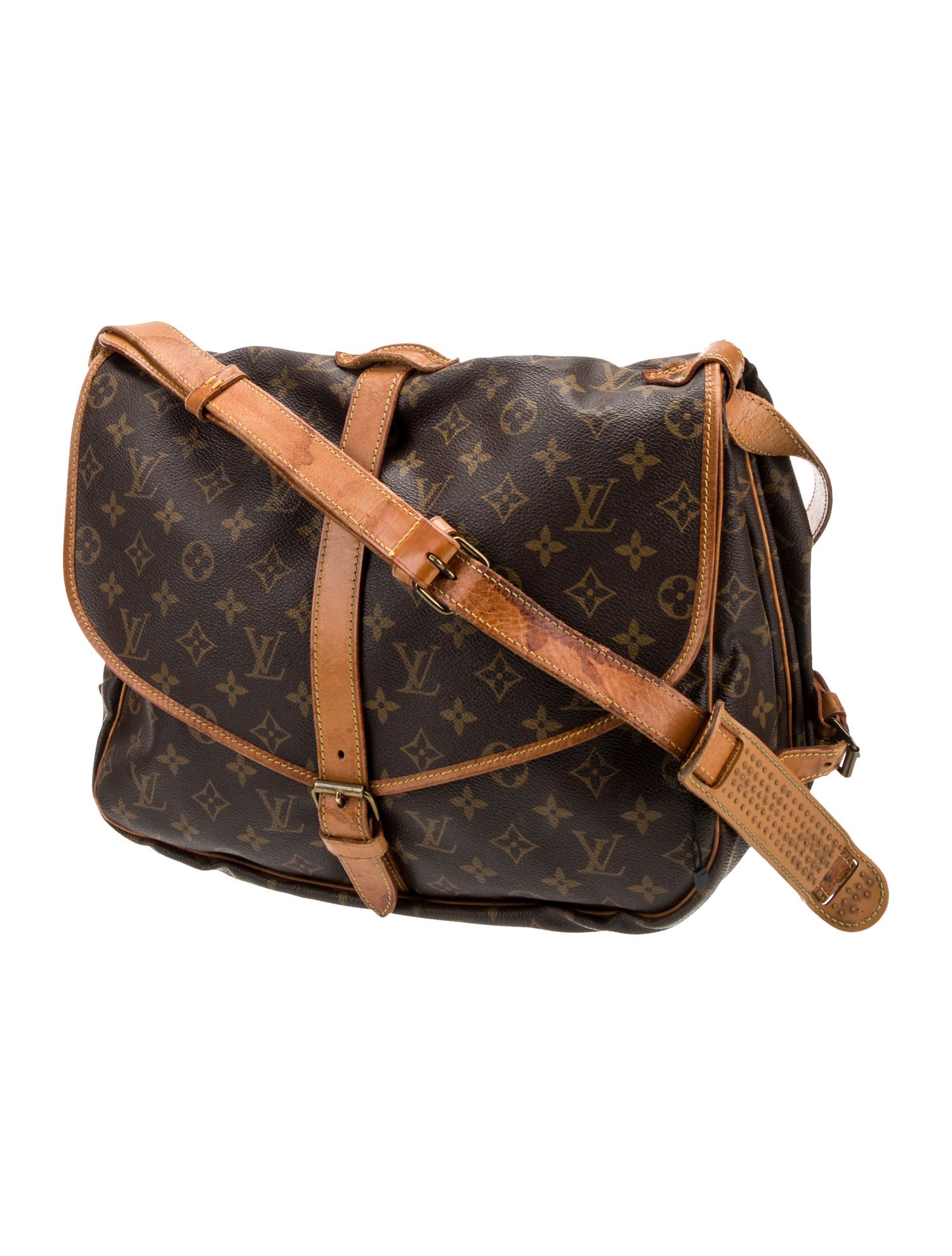 Louis Vuitton LV Monogram Saumur GM Vintage