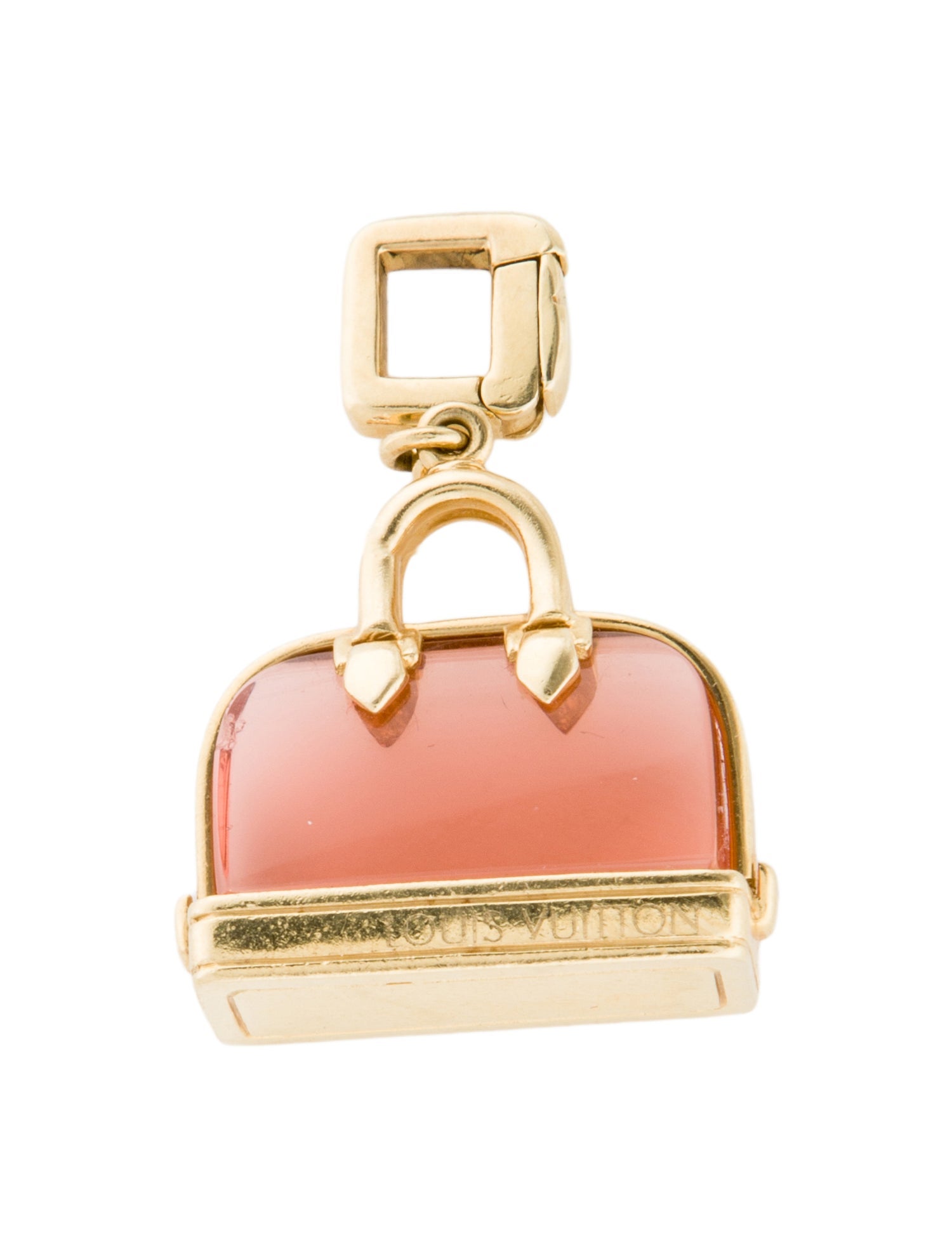 Louis Vuitton 18K Alma Pendant