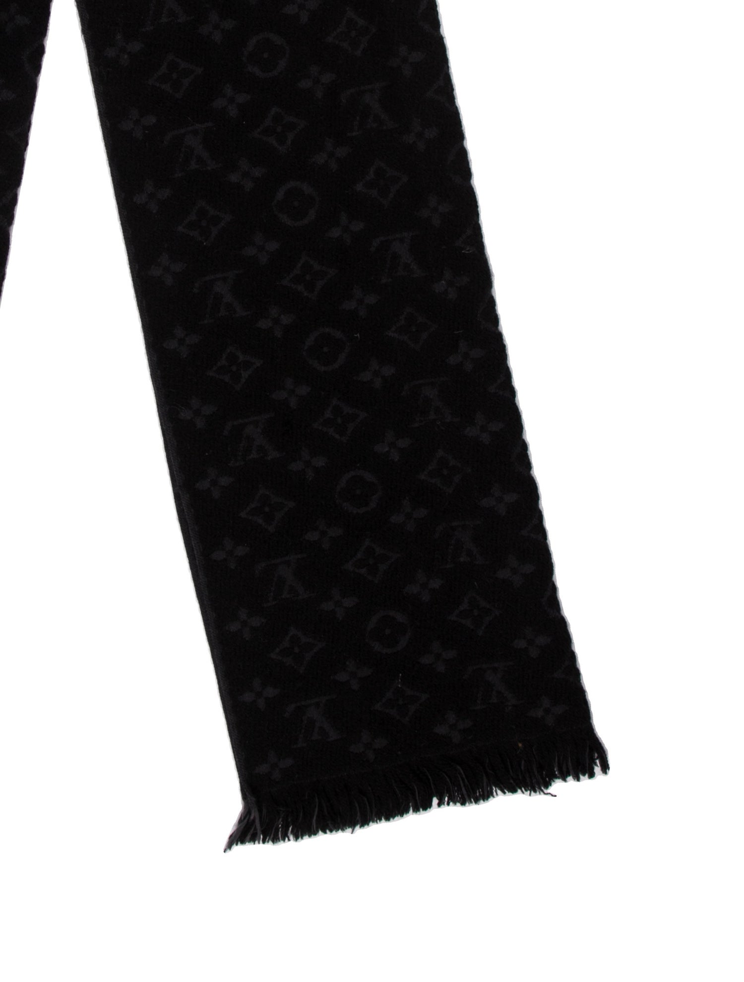 Louis Vuitton Wool LV Monogram Scarf