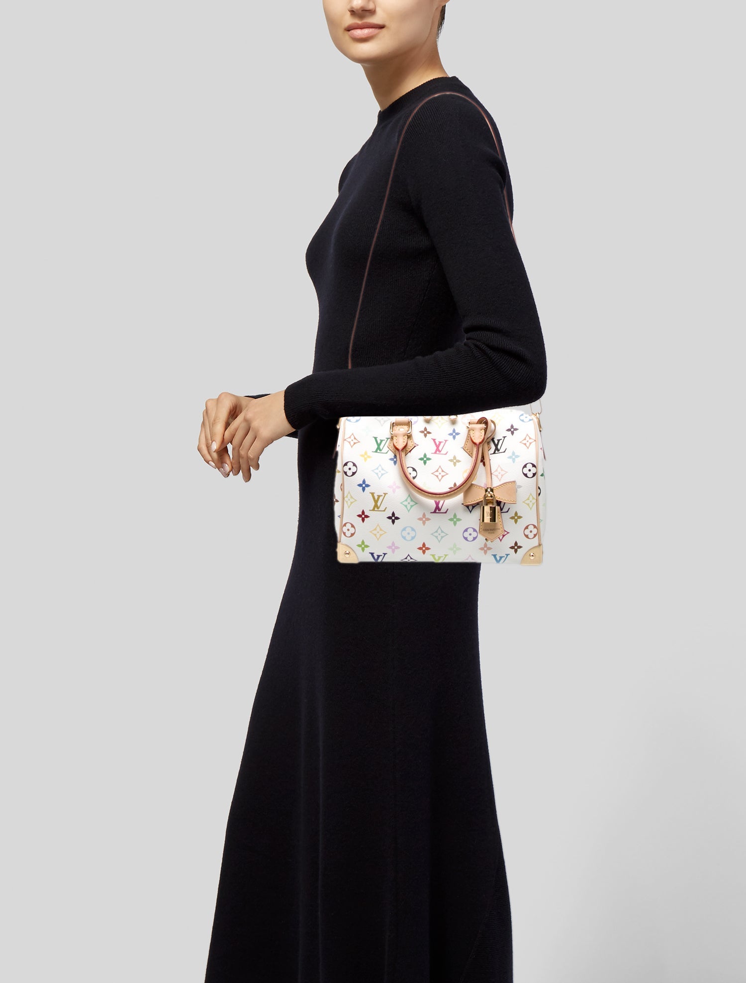 Louis Vuitton Multicolore Monogram Speedy Bandouliere 25 2025