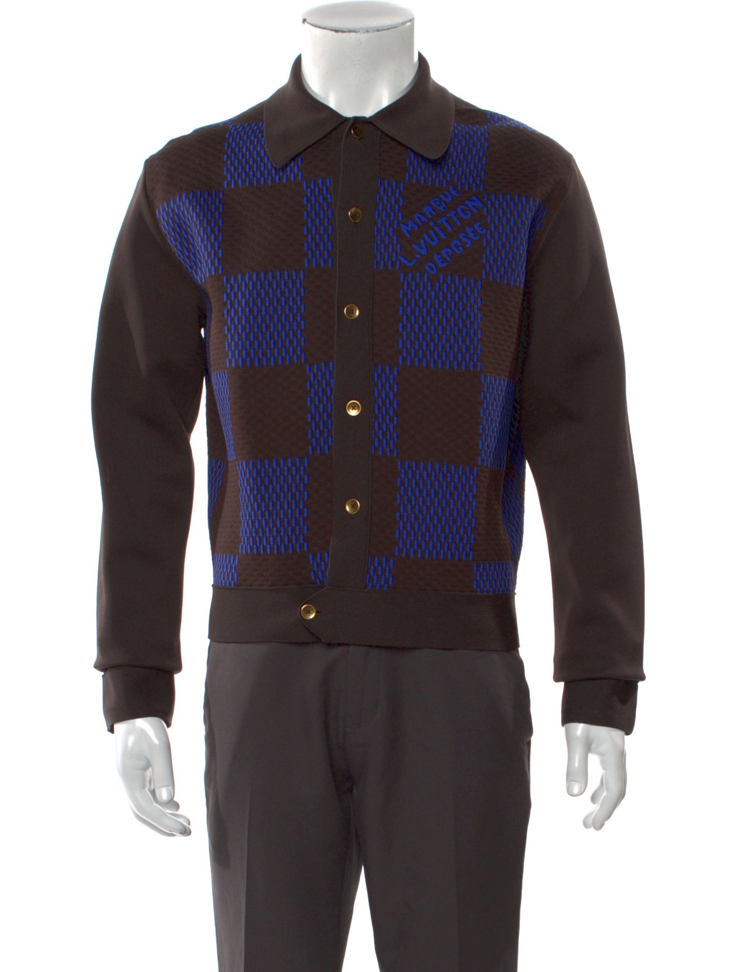 Louis Vuitton 2024 Damier Polo Sweater