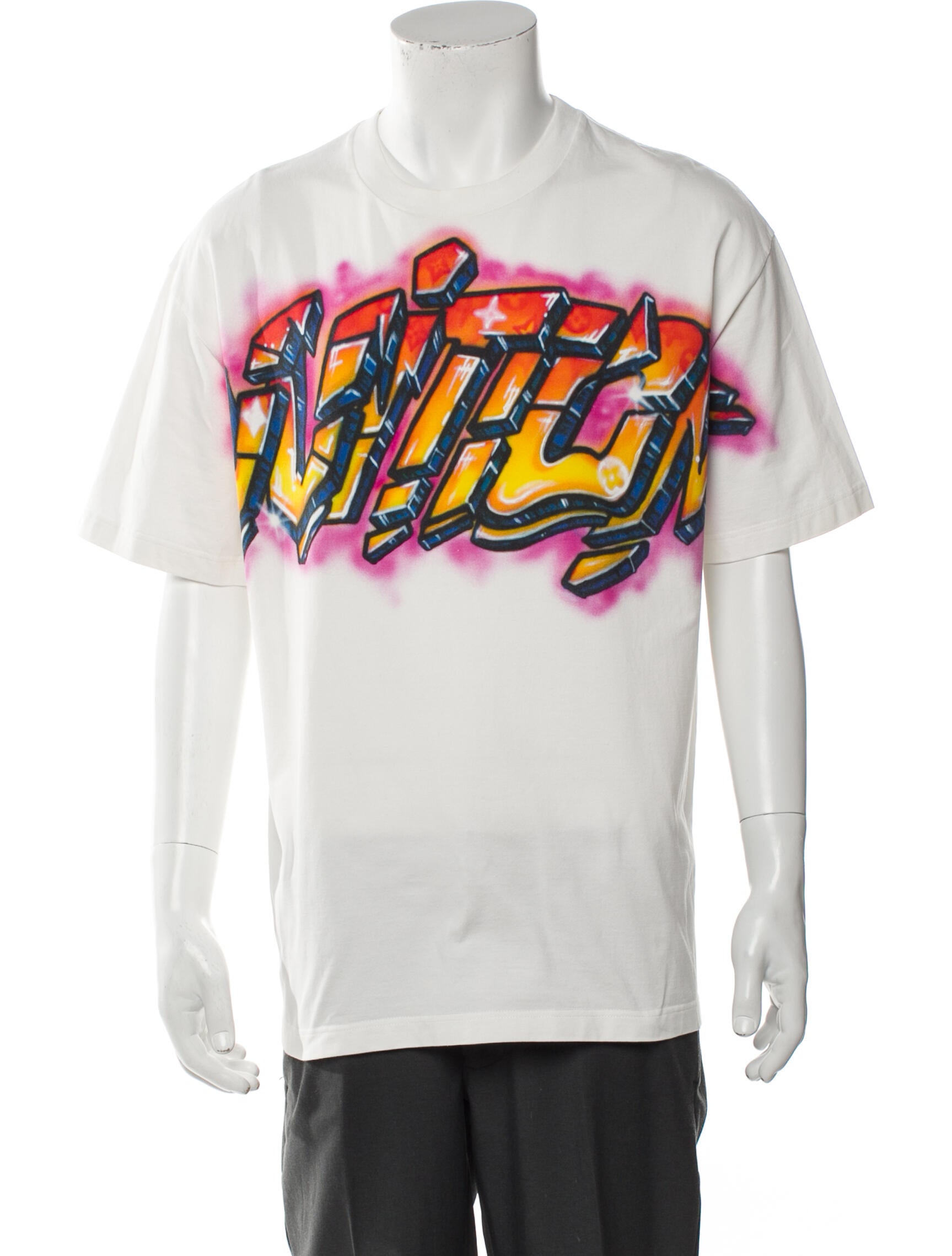 Louis Vuitton 2021 Signature Logo T-Shirt