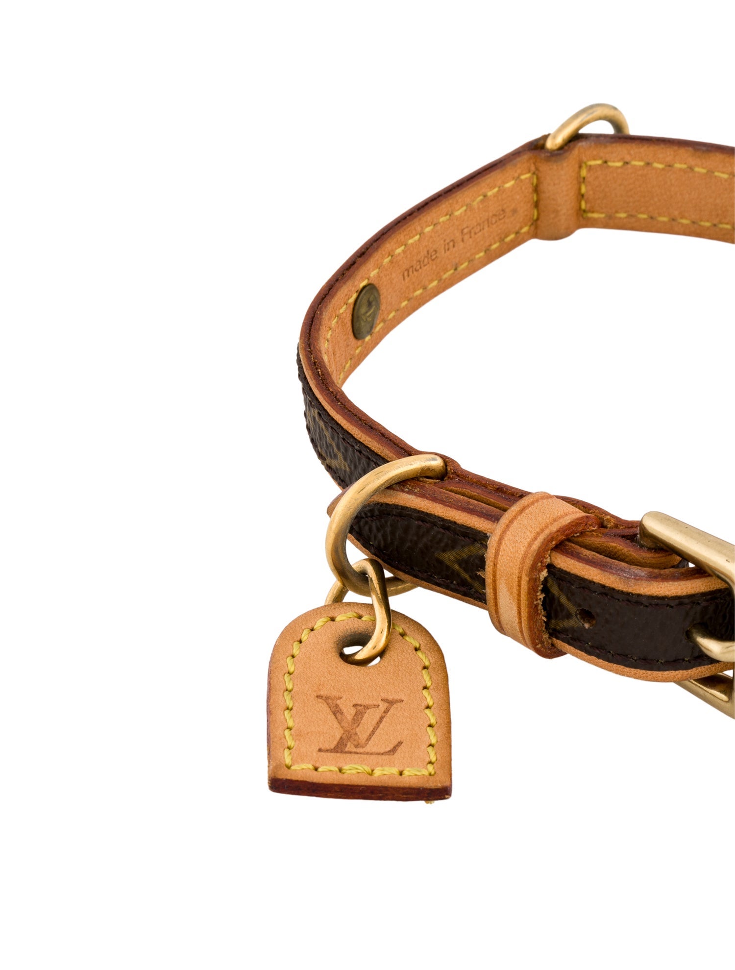Louis Vuitton Monogram Baxter PM Dog Collar