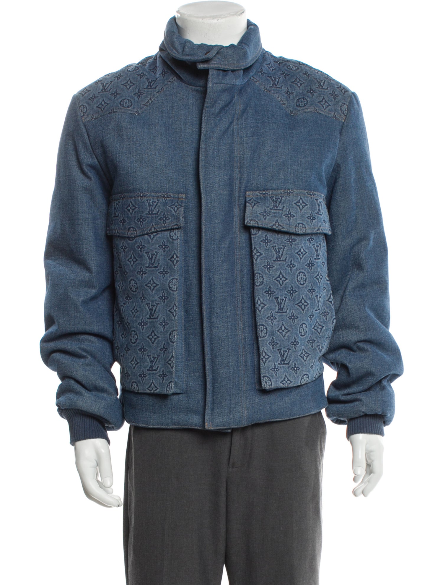 Louis Vuitton 2023 LV Monogram Denim Jacket
