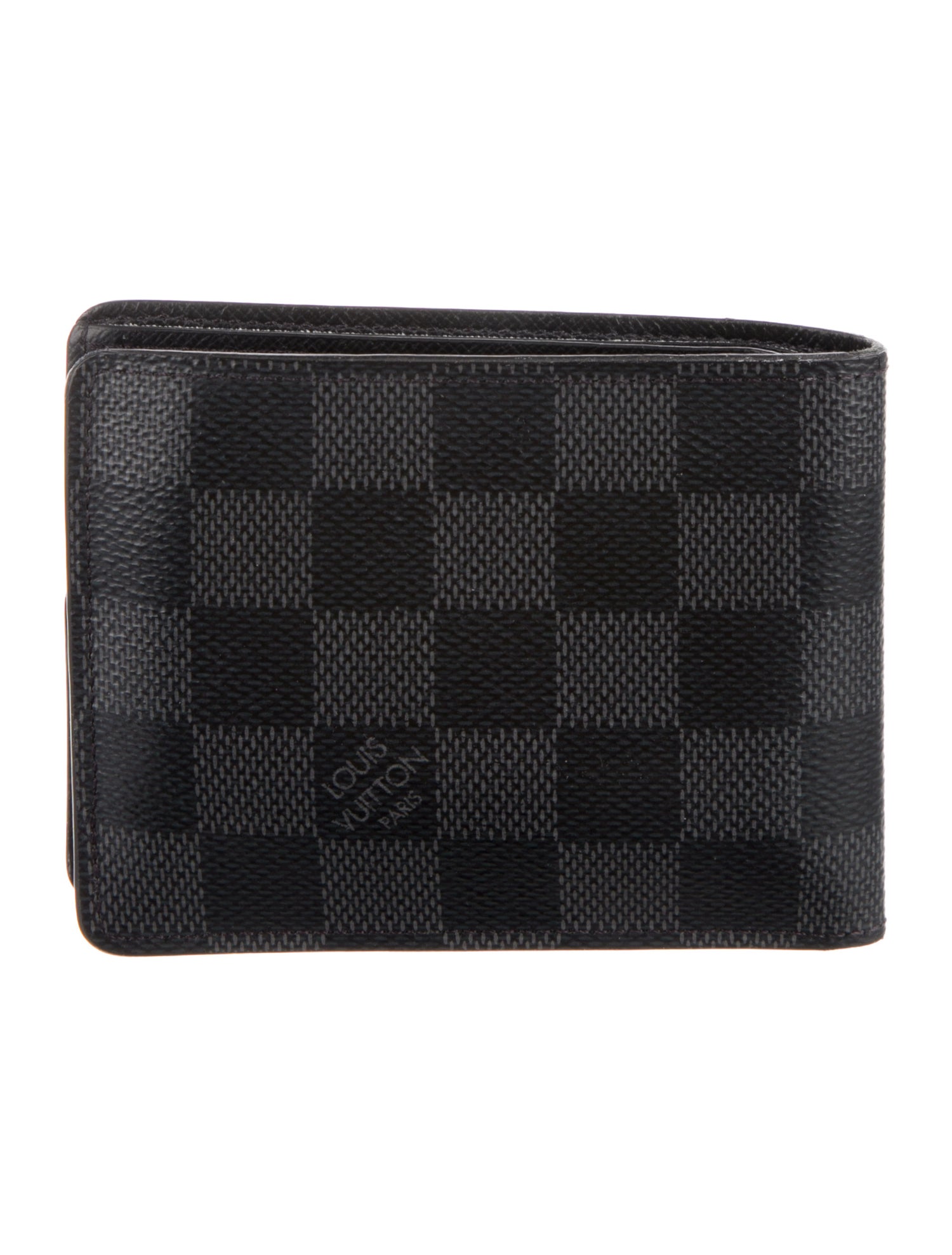 Louis Vuitton Damier Graphite Pattern Coated Canvas Multiple Wallet