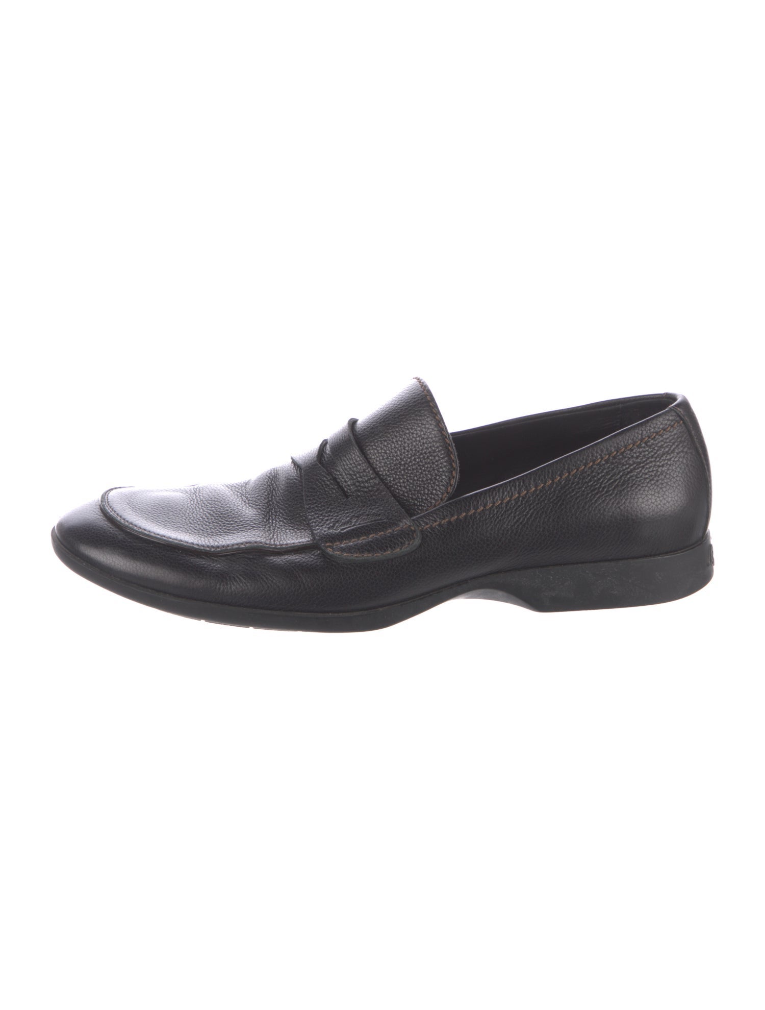 Louis Vuitton Leather Loafers