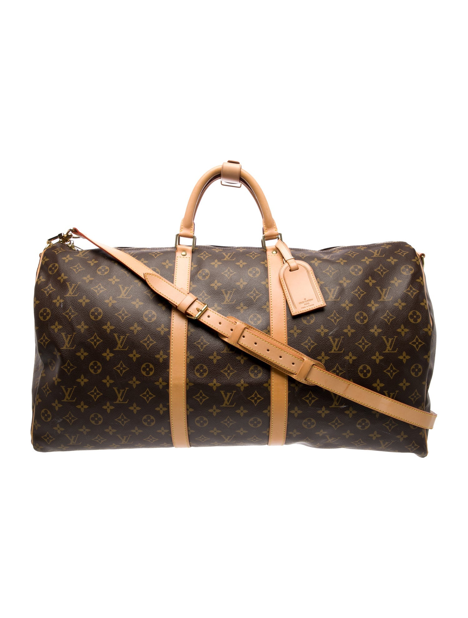 Louis Vuitton Monogram Keepall Bandouliere 60