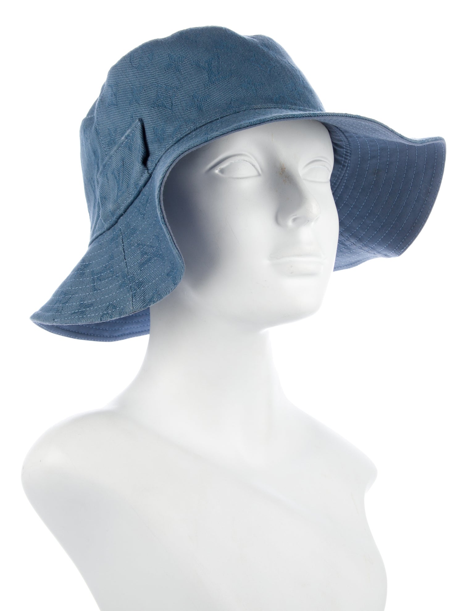 Louis Vuitton LV Monogram Canvas Reversible Bucket Hat