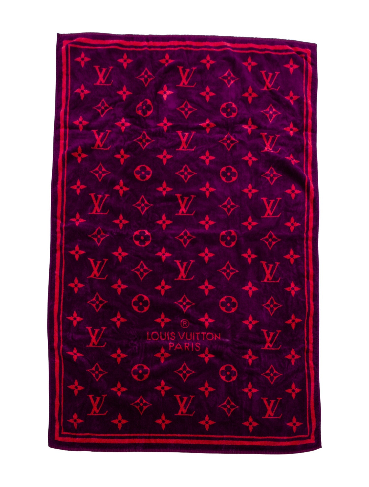 Louis Vuitton Vuittamins Monogram Beach Towel