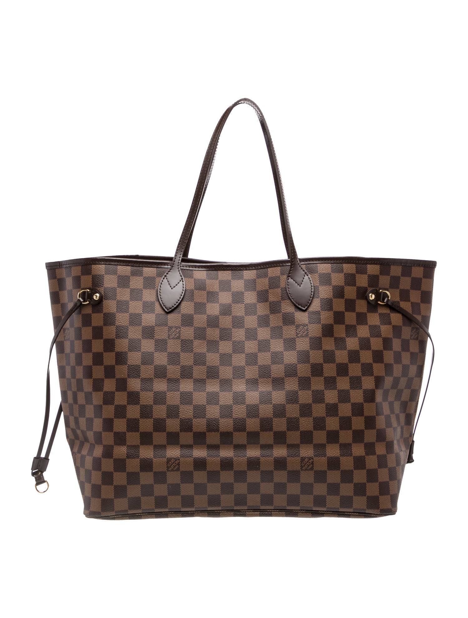 Louis Vuitton Damier Ebene Neverfull w/Pouch GM