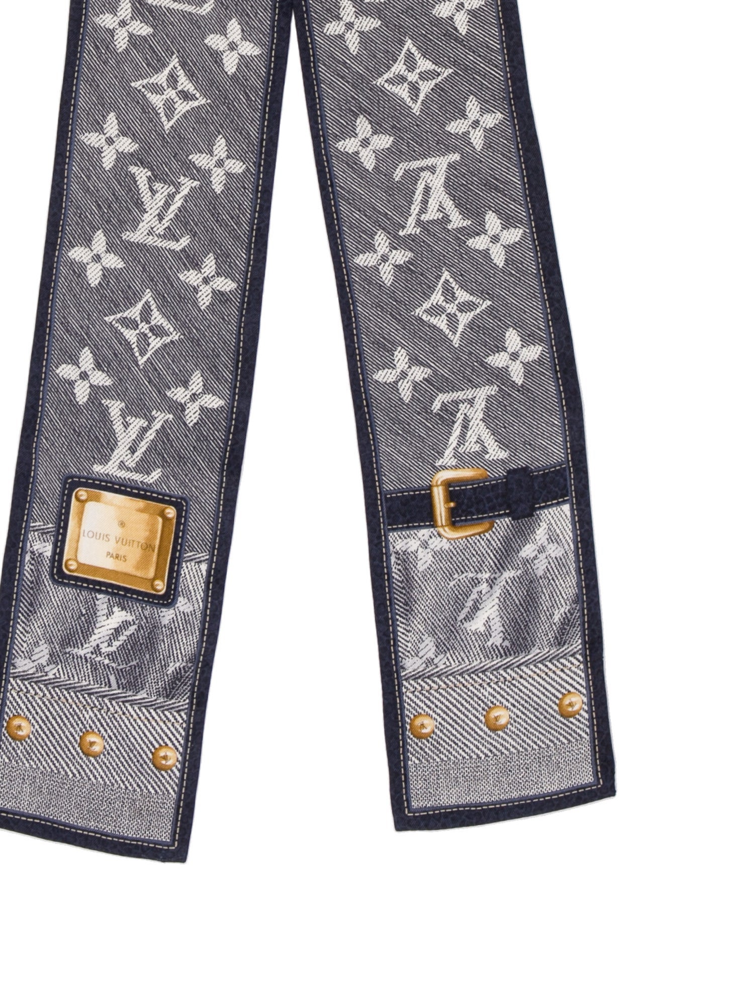 Louis Vuitton New Denim Late 2000's - Early 2010's Bandeau