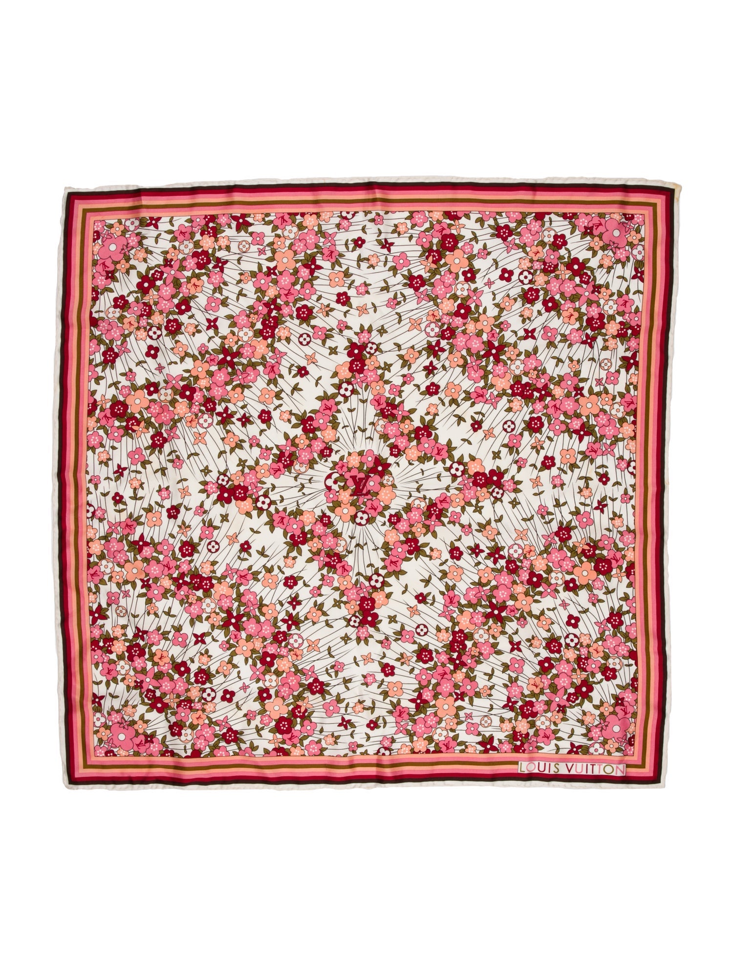 Louis Vuitton Floral Print Bandeau