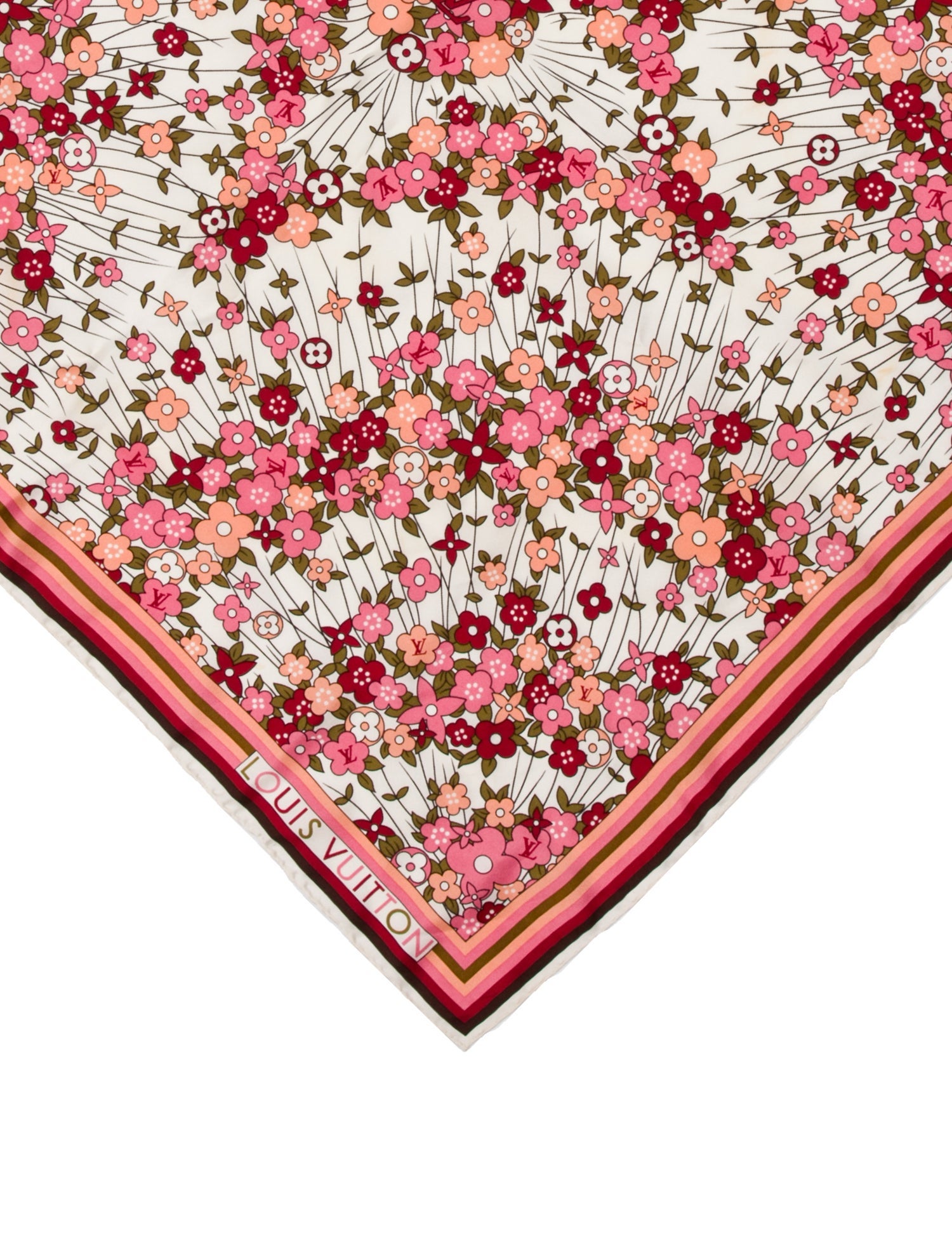 Louis Vuitton Floral Print Bandeau