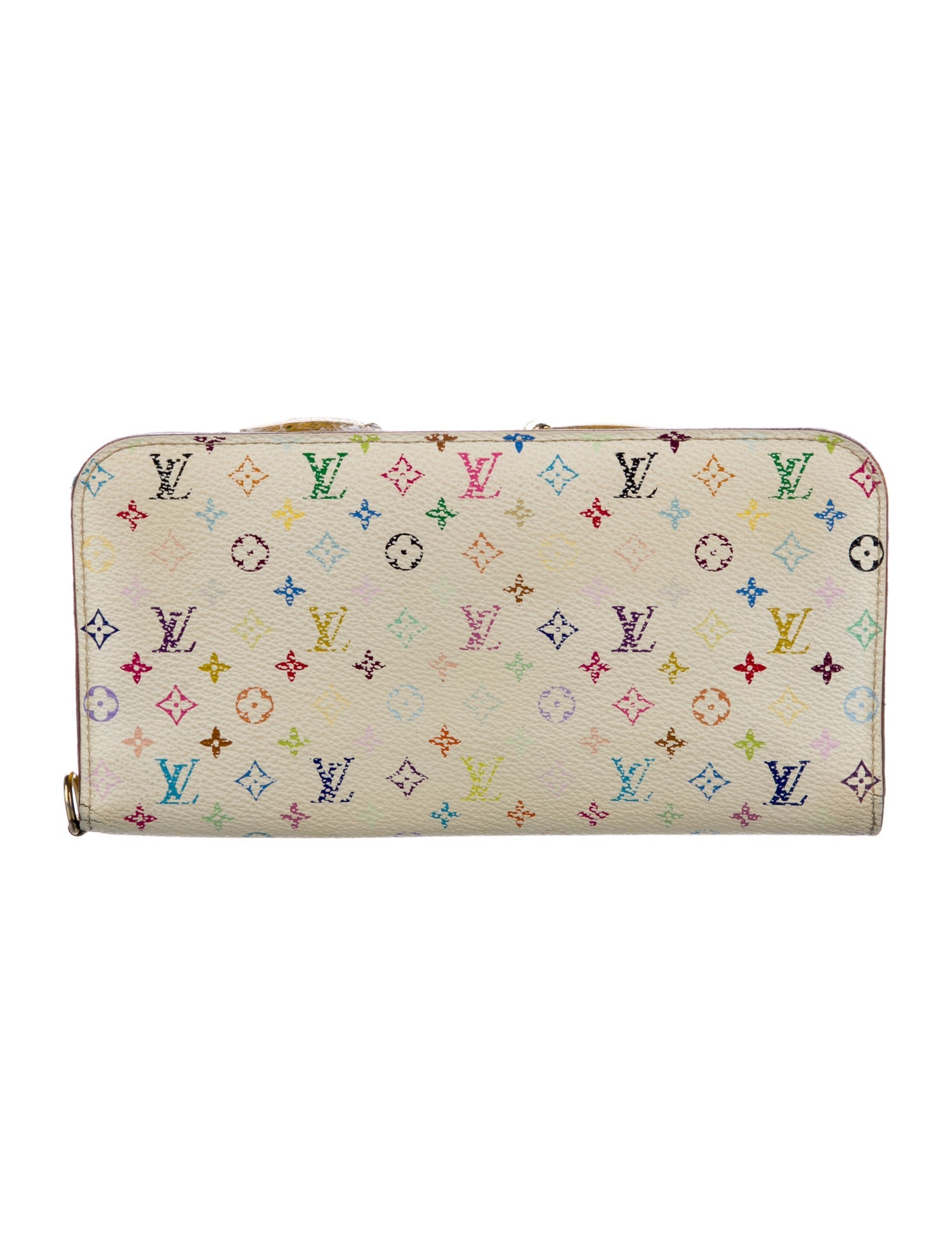Louis Vuitton 2009 Multicolore Monogram Pattern Continental Wallet