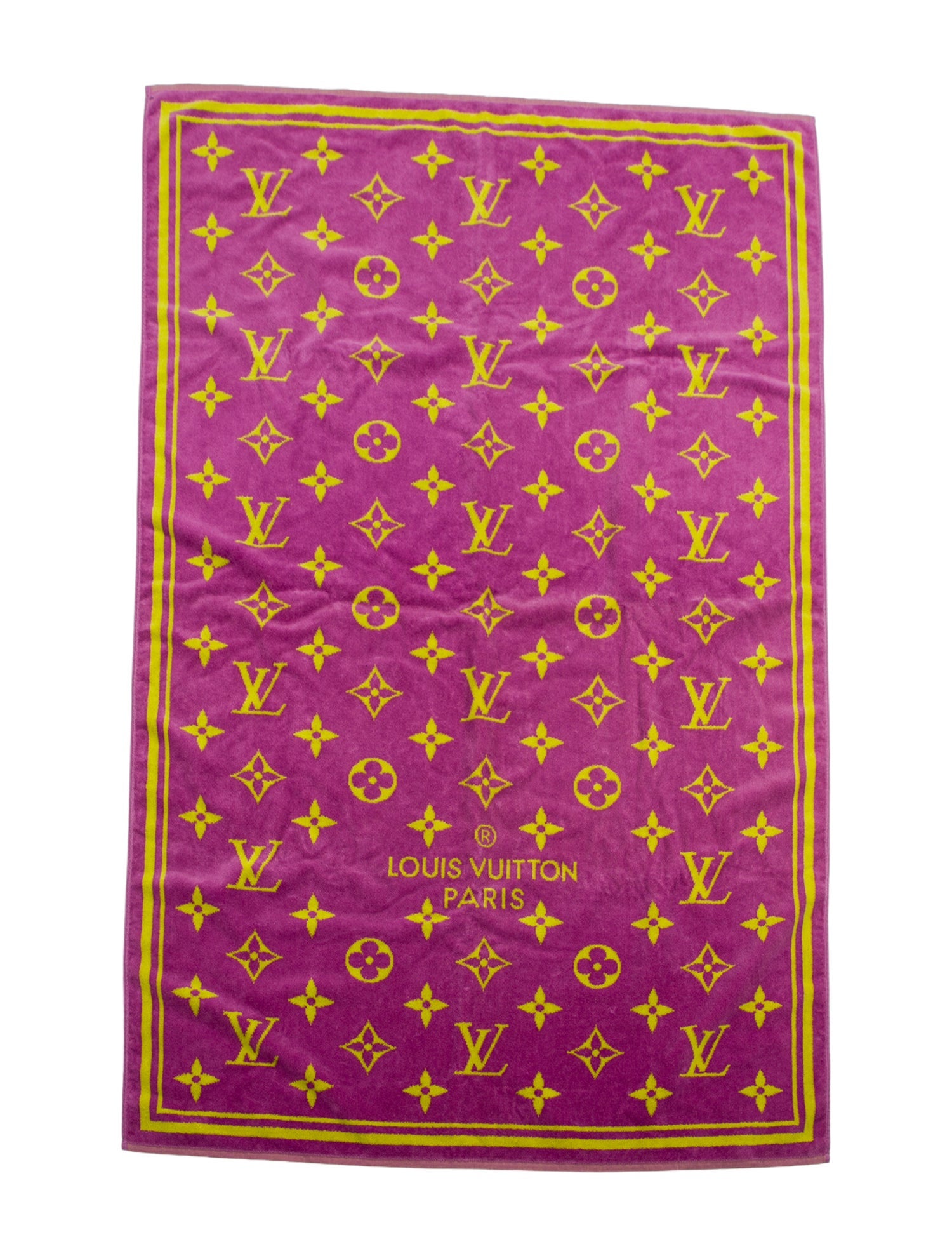Louis Vuitton Vuittamins Monogram Beach Towel