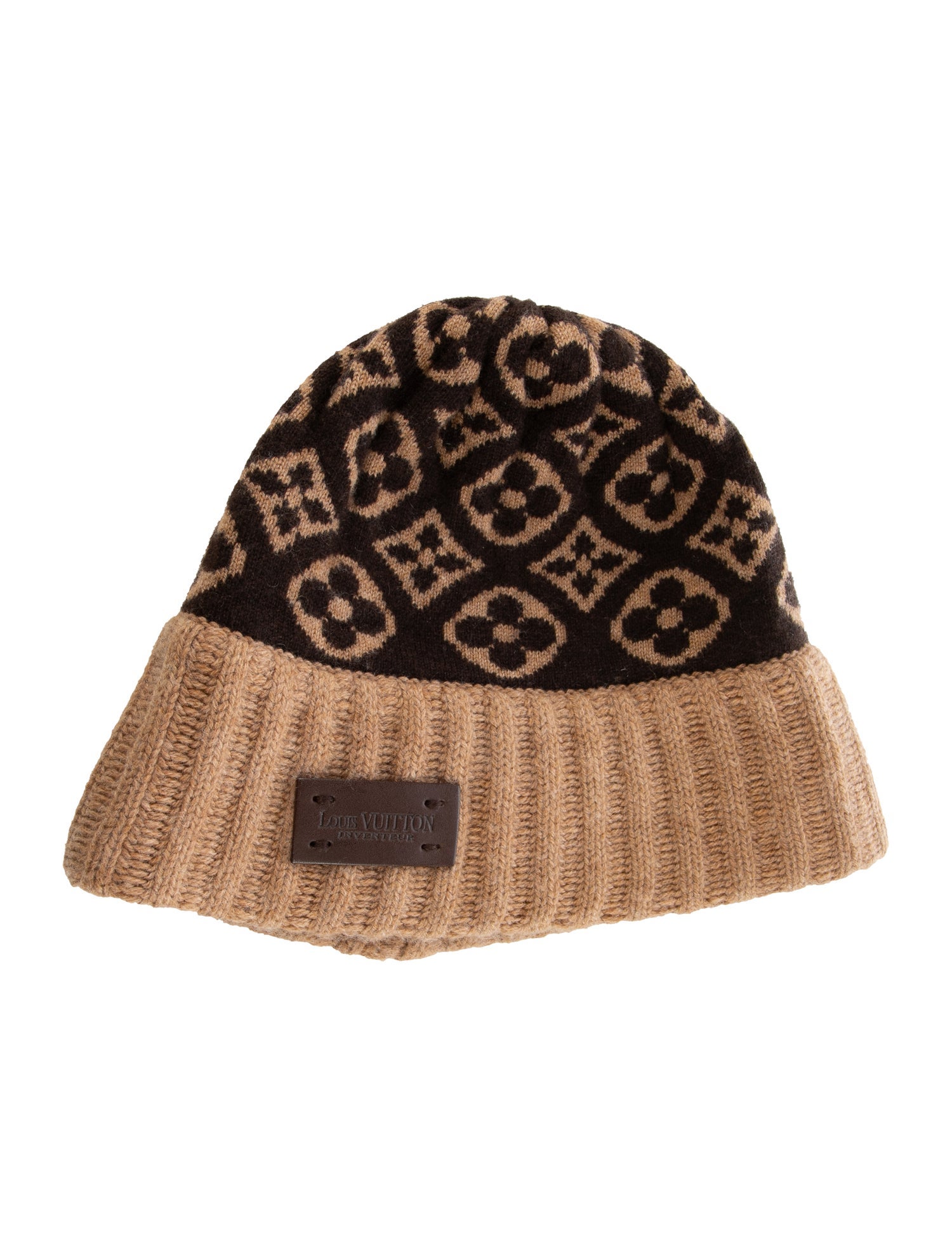 Louis Vuitton Monogram Cashmere Beanie