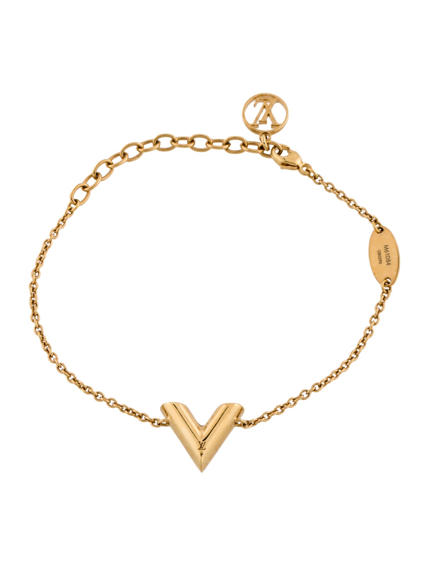 Louis Vuitton Essential V Charm Bracelet
