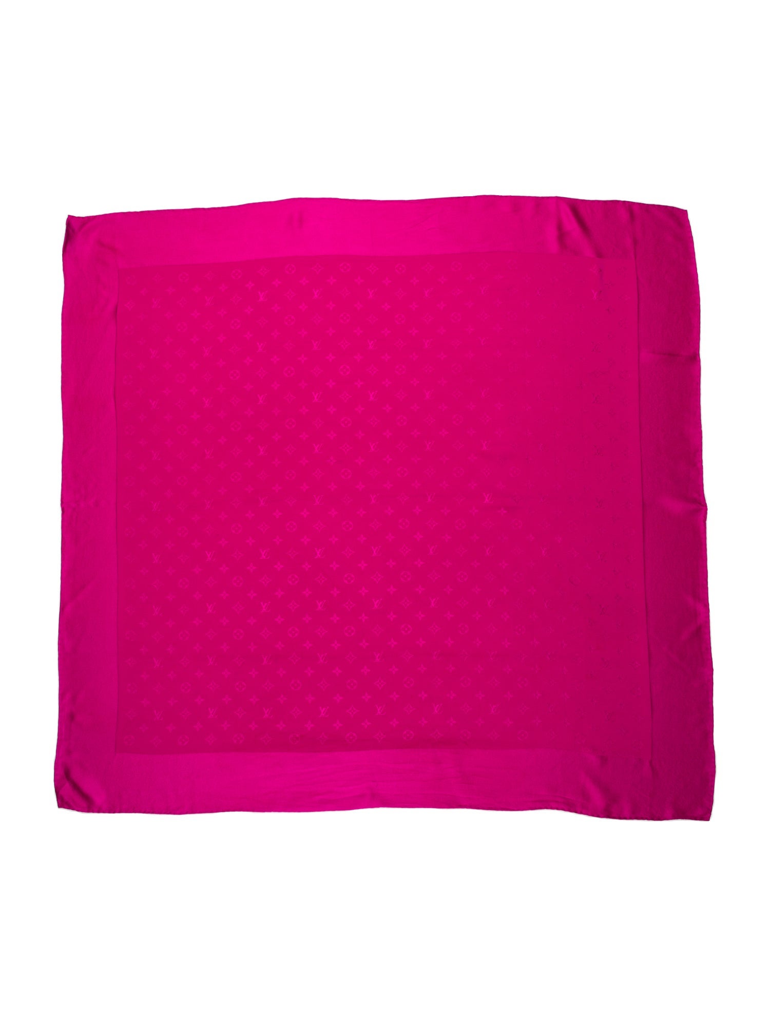 Louis Vuitton Silk LV Monogram Scarf