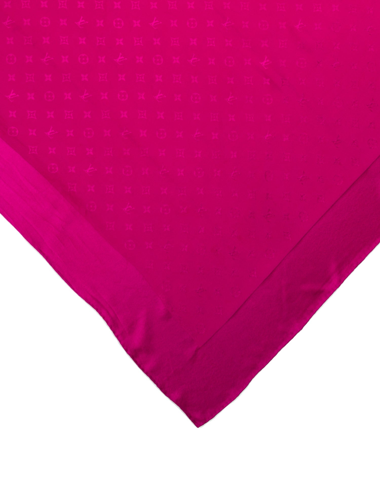 Louis Vuitton Silk LV Monogram Scarf