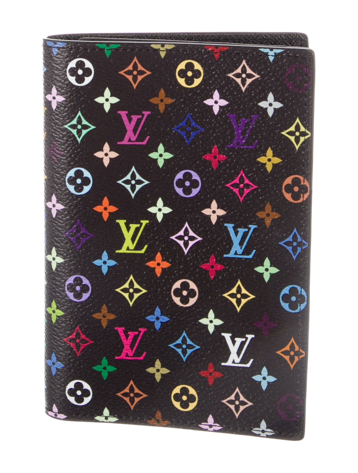 Louis Vuitton x Takashi Murakami Multicolor Monogram Passport Cover