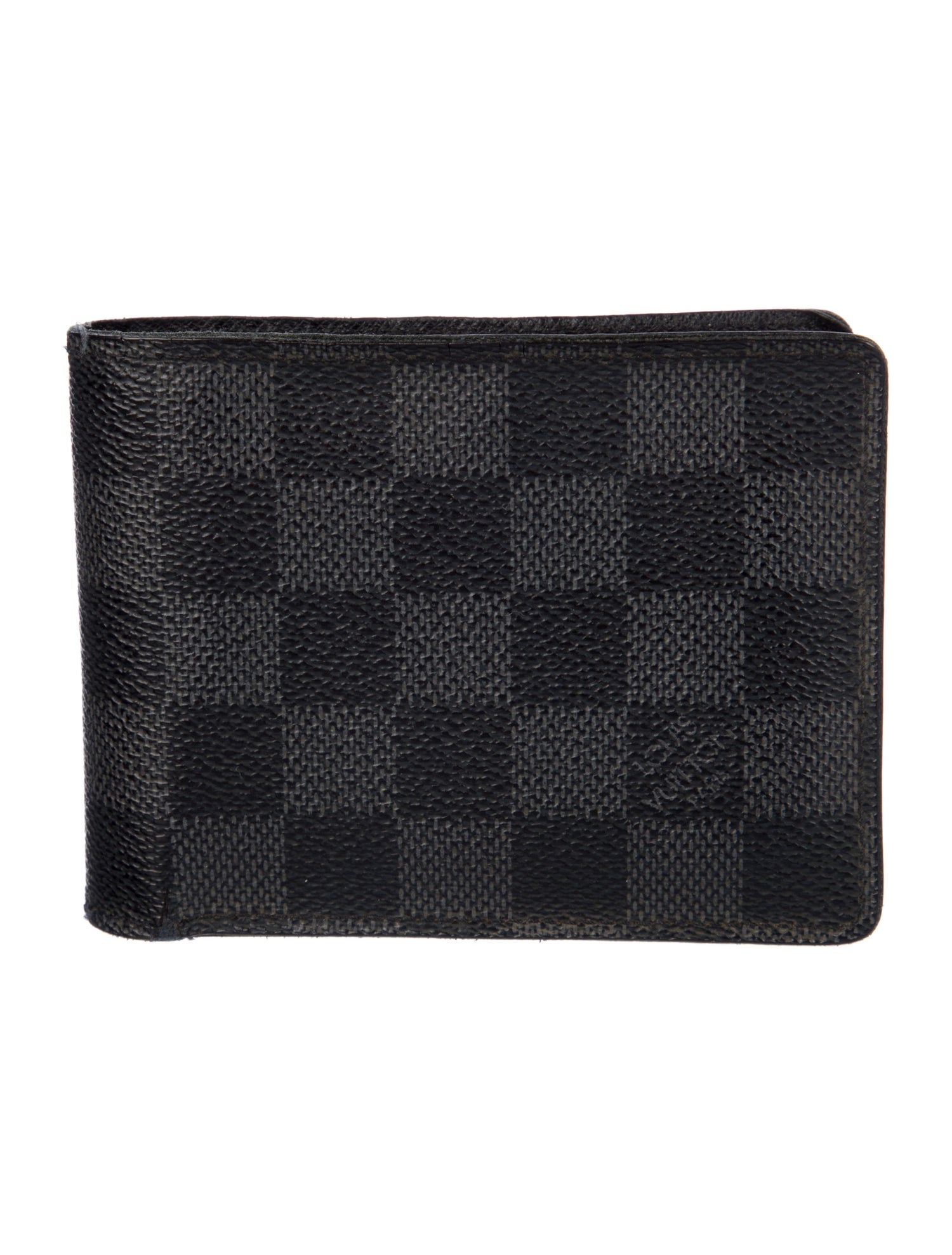 Louis Vuitton Damier Graphite Pattern Coated Canvas Multiple Wallet