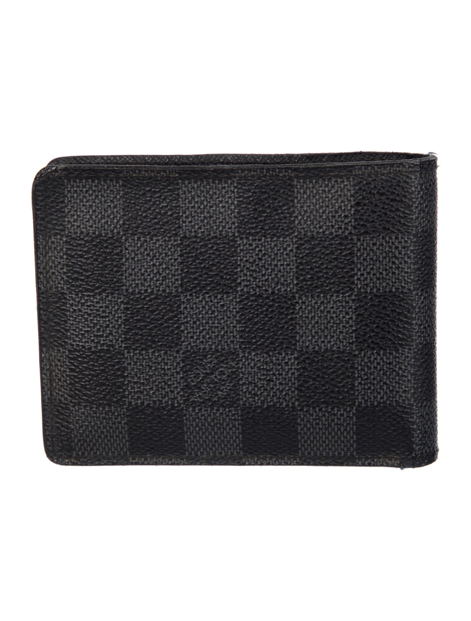 Louis Vuitton Damier Graphite Pattern Coated Canvas Multiple Wallet