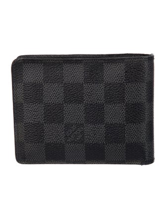 Louis Vuitton Damier Graphite Pattern Coated Canvas Multiple Wallet