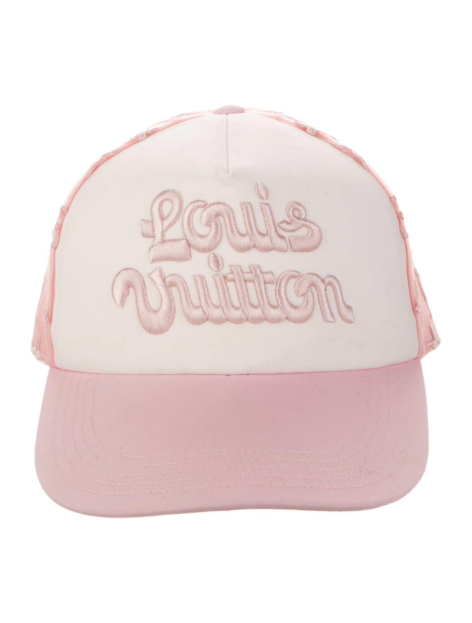 Louis Vuitton x Tyler the Creator Embroider-Embellished Mesh Signature Cap