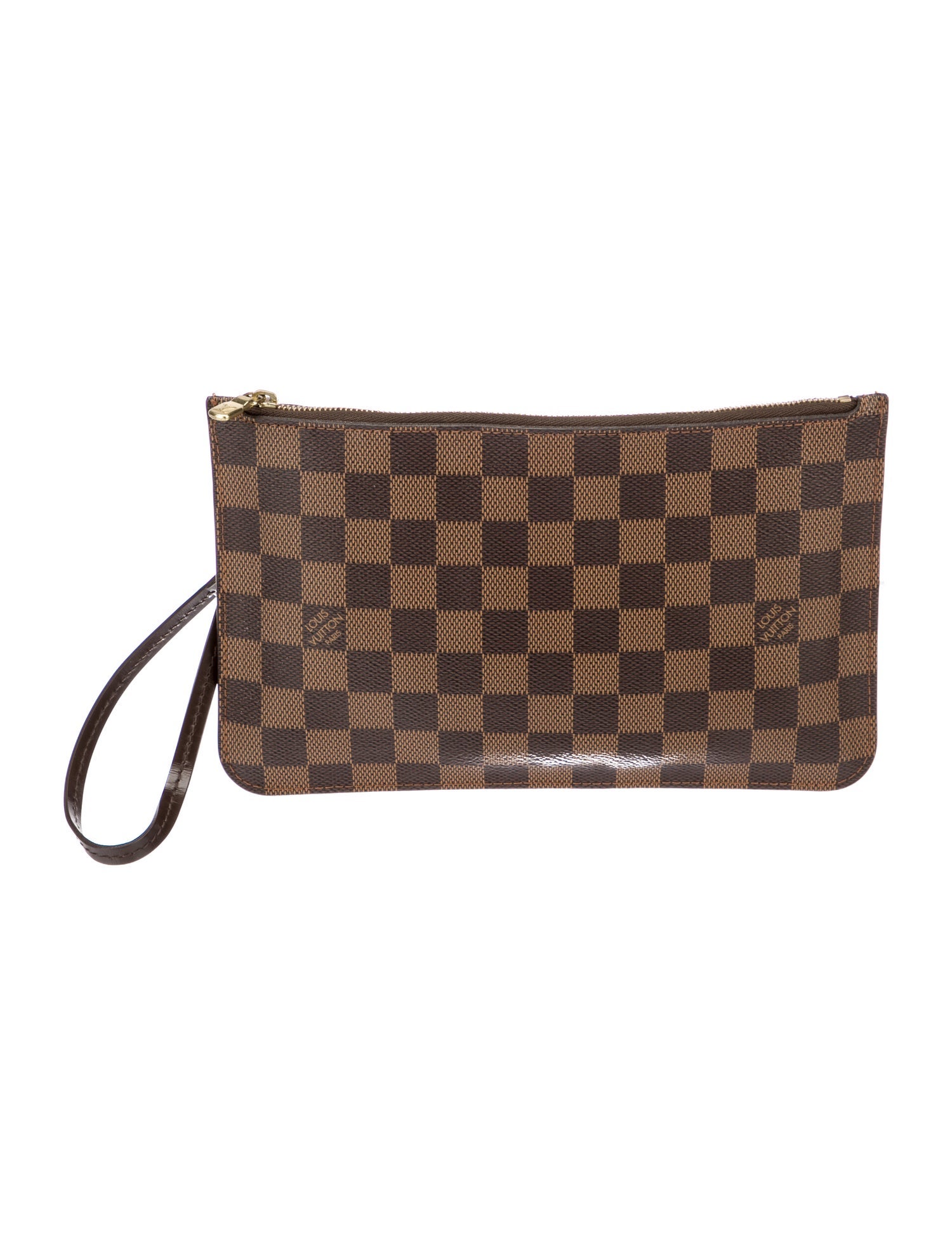 Louis Vuitton Damier Ebene Neverfull Pouch