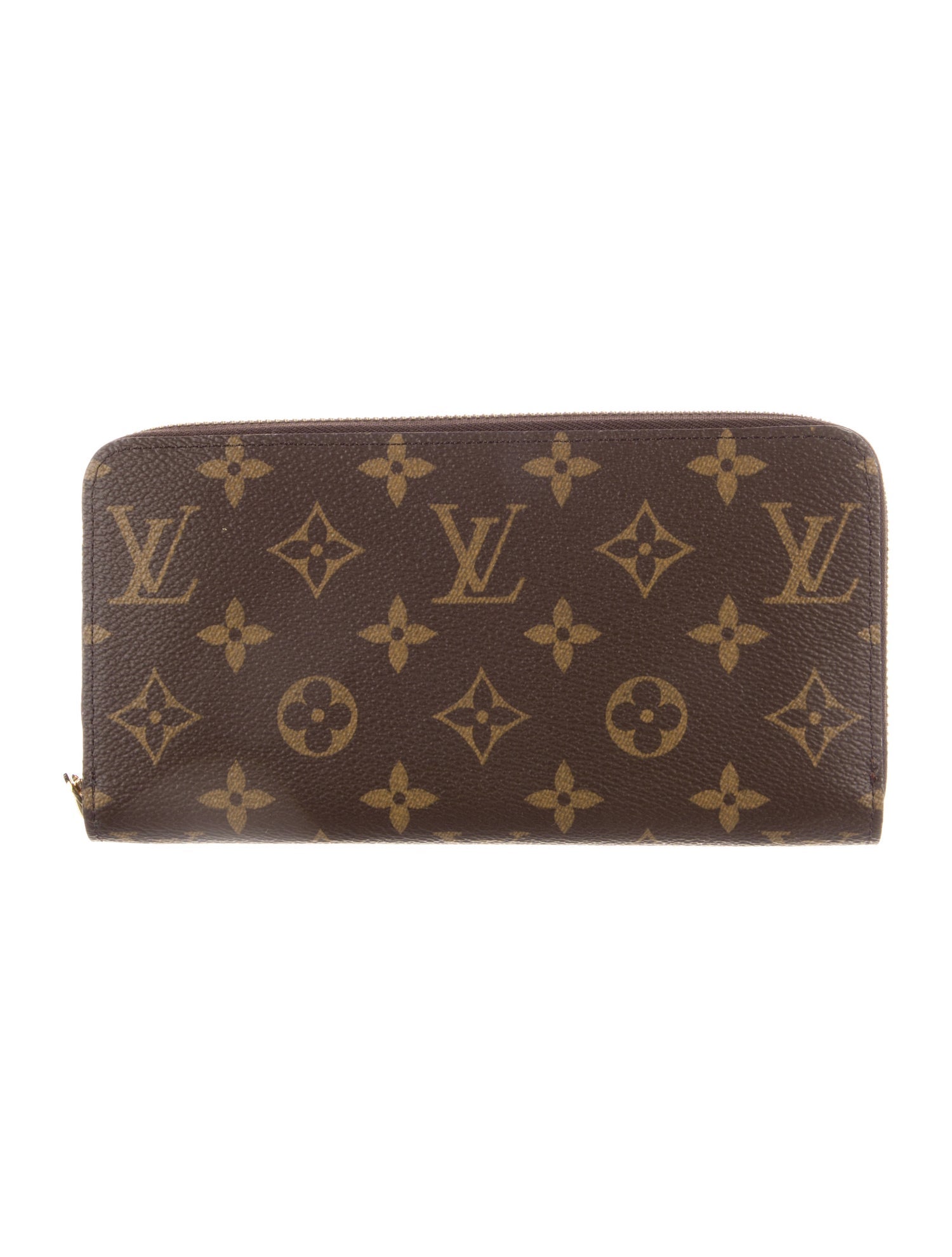 Louis Vuitton LV Monogram Coated Canvas Zippy Wallet w/ Tags