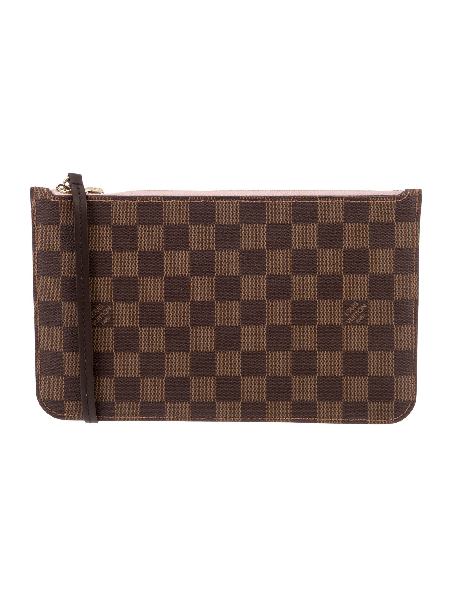 Louis Vuitton Damier Ebene Neverfull Pouch