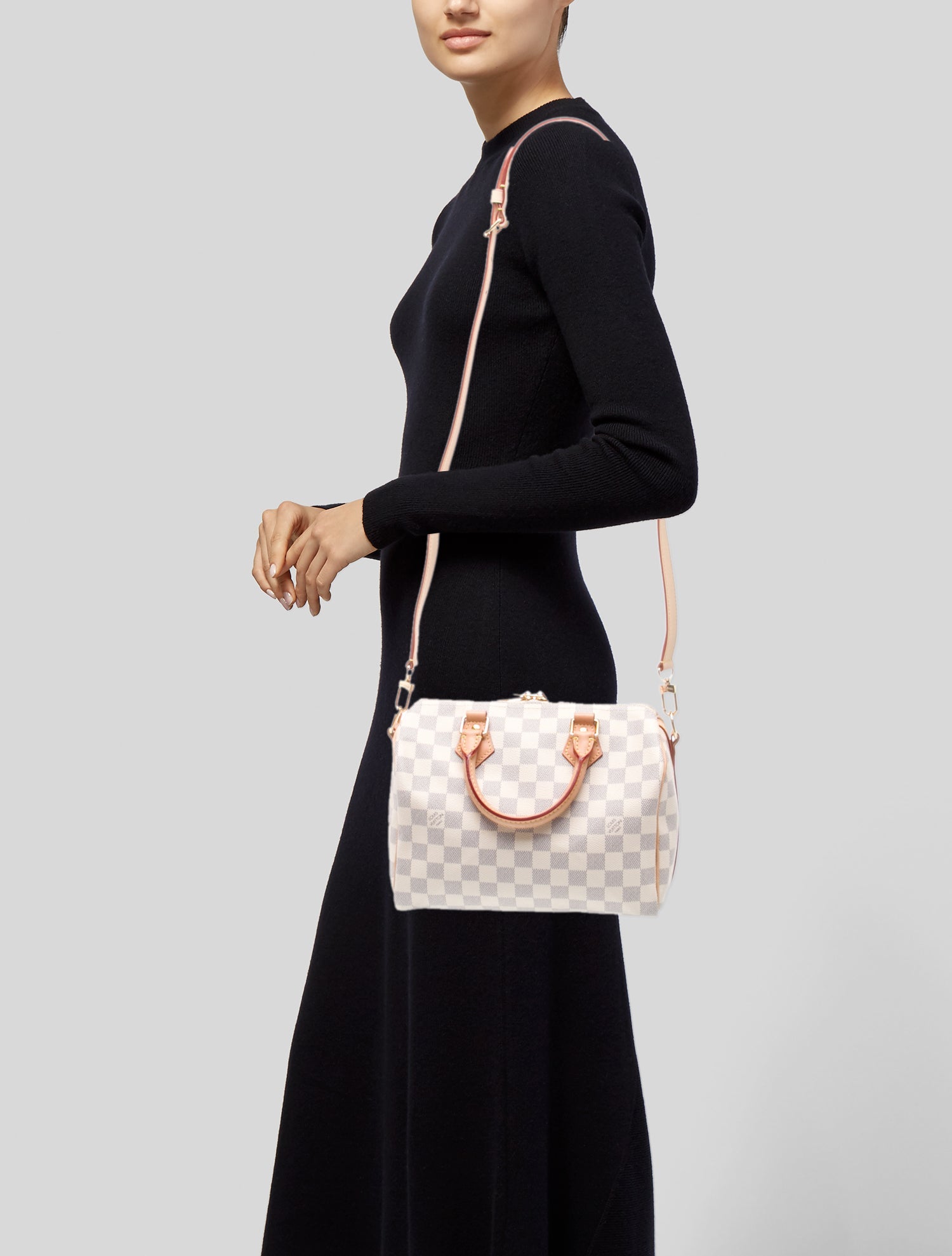 Louis Vuitton Damier Azur Speedy Bandouliere 25