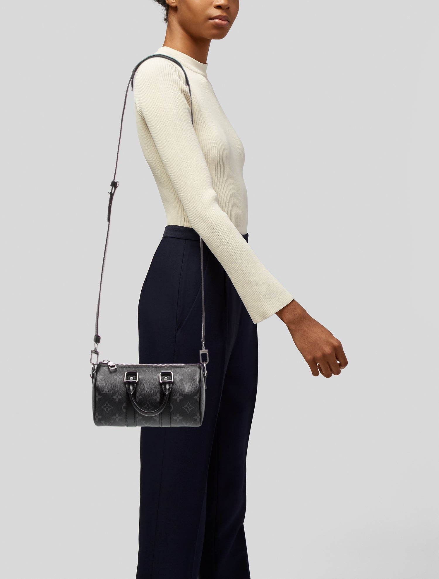 Louis Vuitton LV Monogram Speedy Bandouliere XS