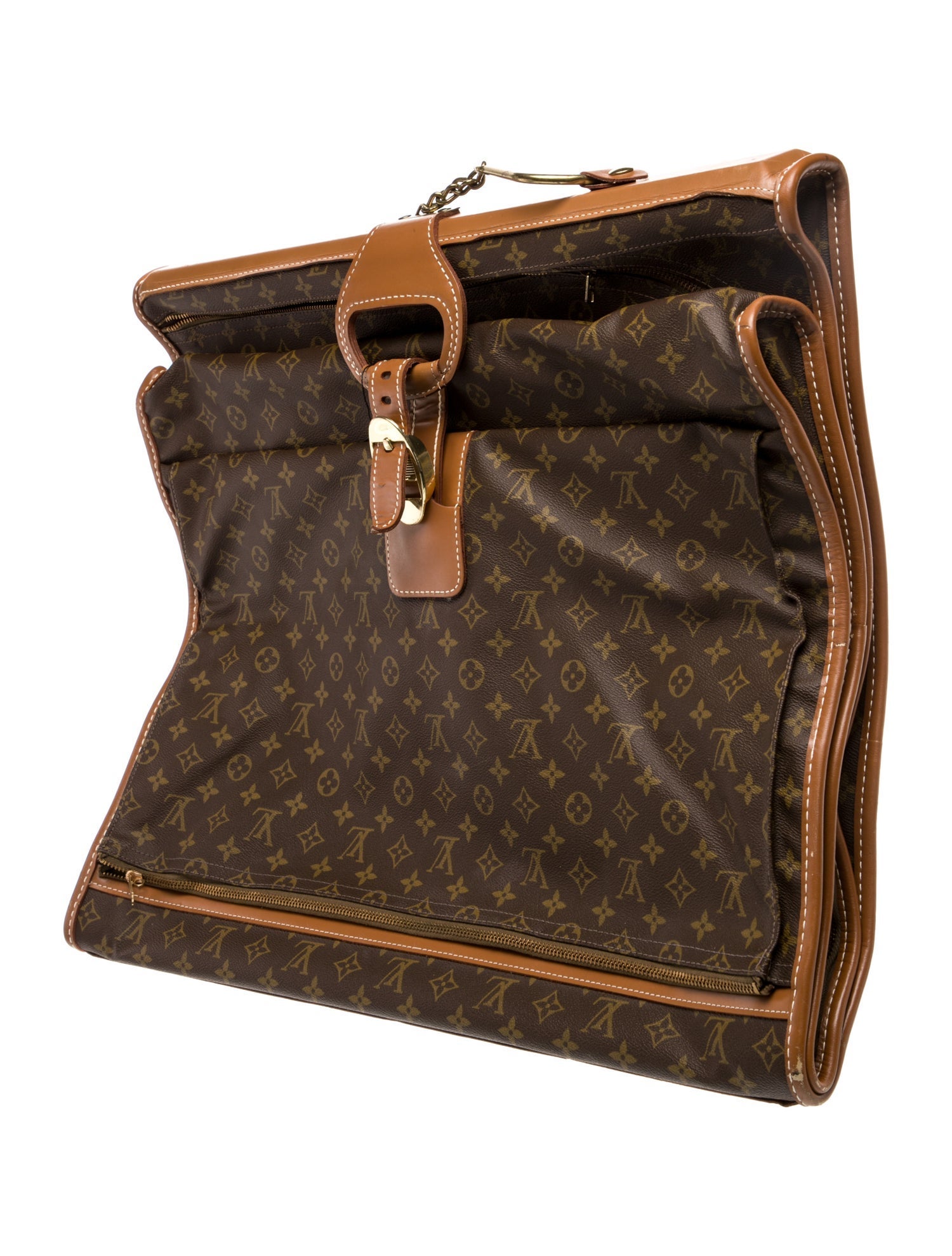 Louis Vuitton Leather Garment Bag