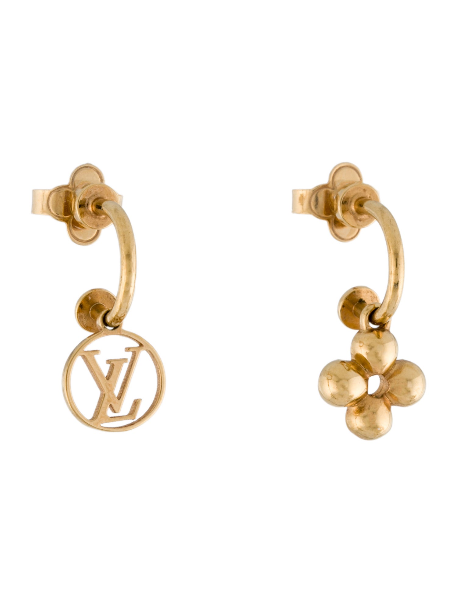 Louis Vuitton Blooming Drop Earrings