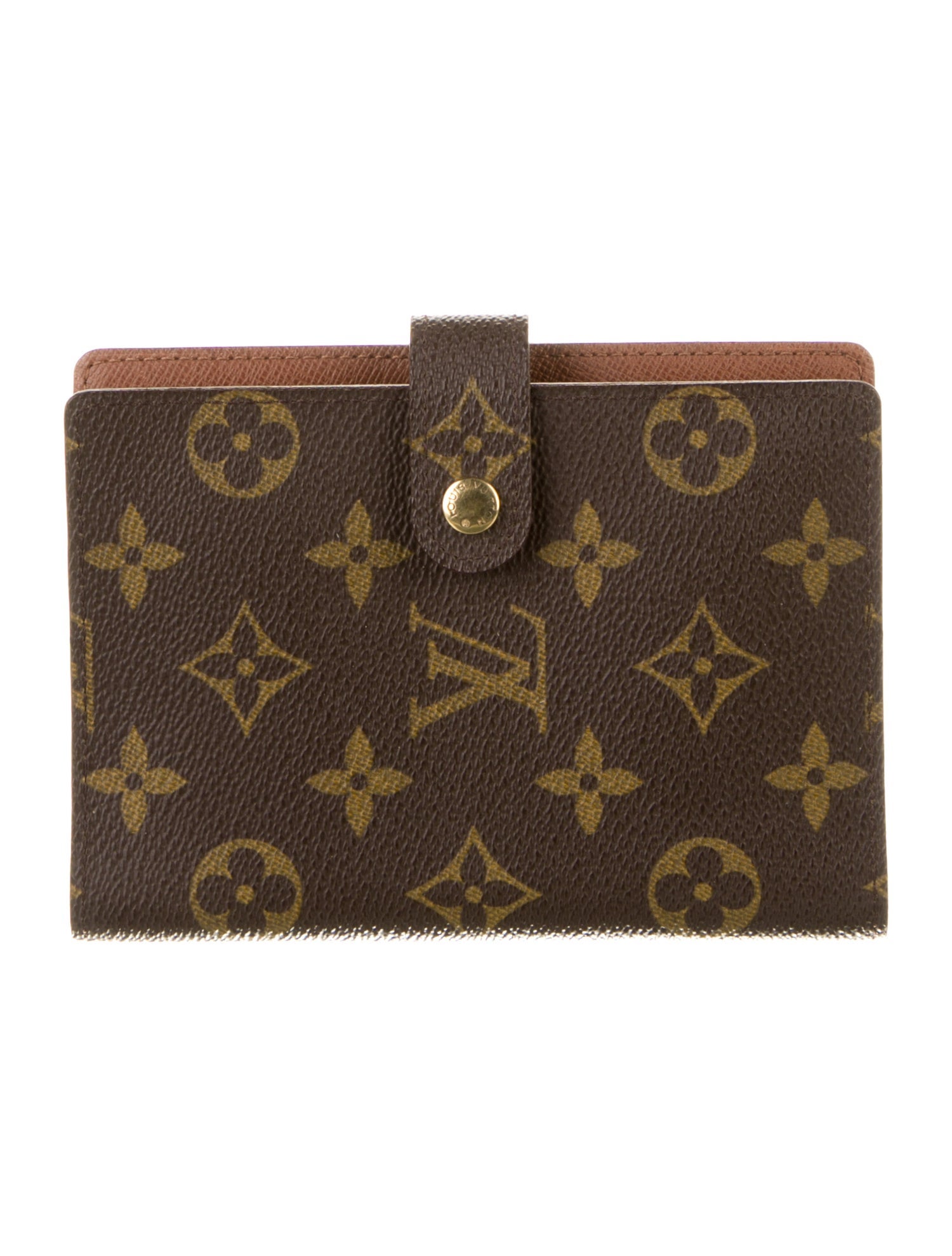 Louis Vuitton LV Monogram Coated Canvas French Purse