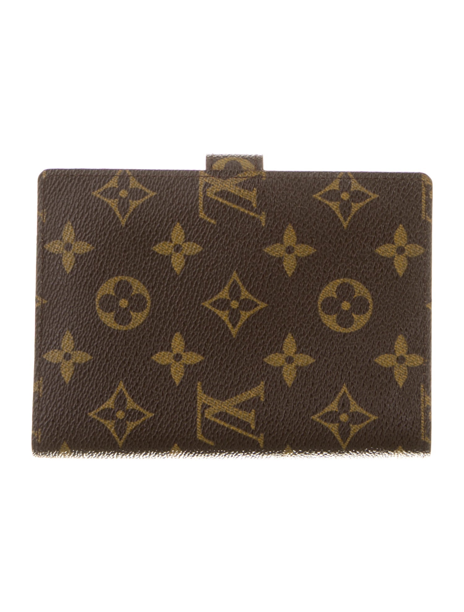 Louis Vuitton LV Monogram Coated Canvas French Purse