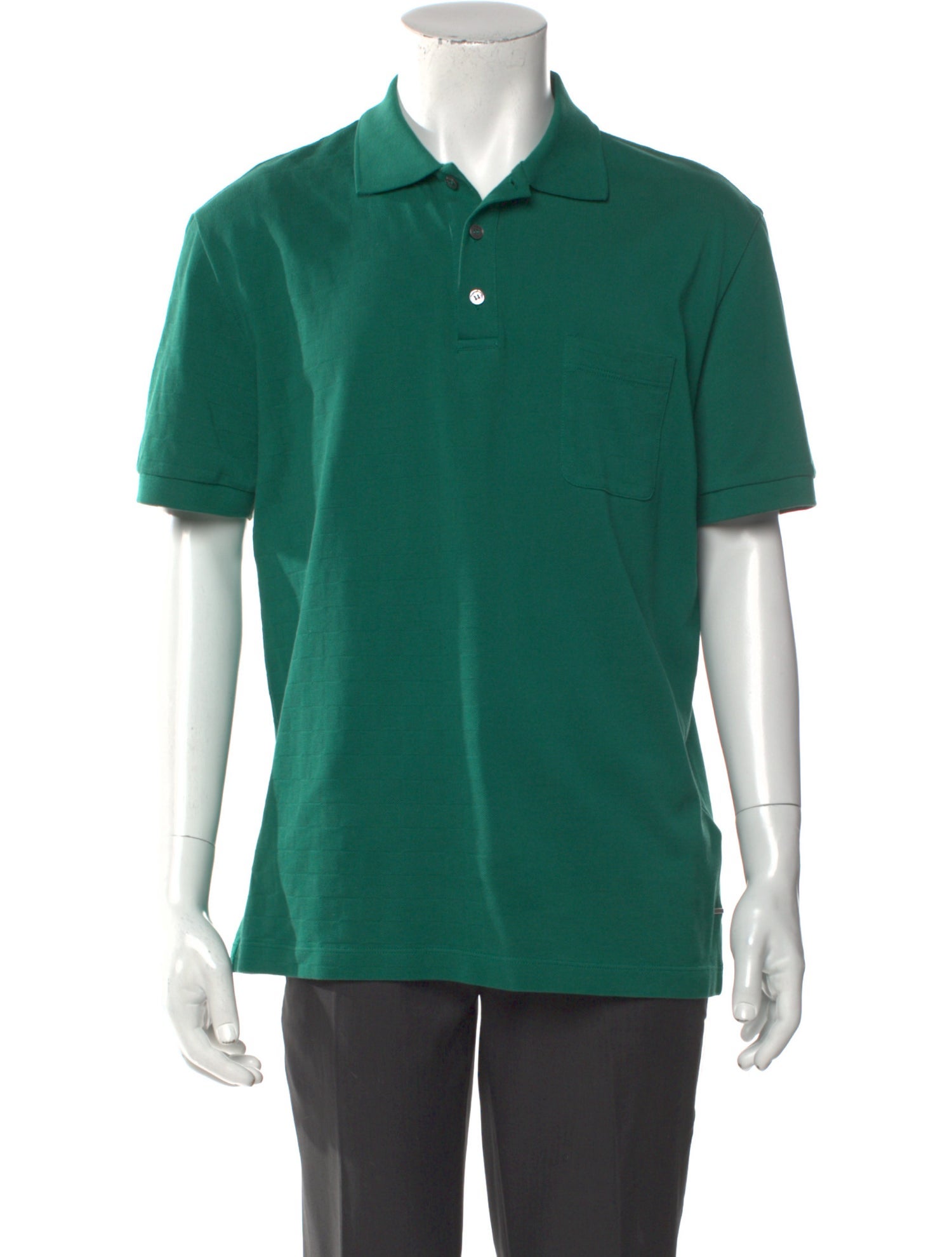 Louis Vuitton 2022 Damier Infini Polo Shirt