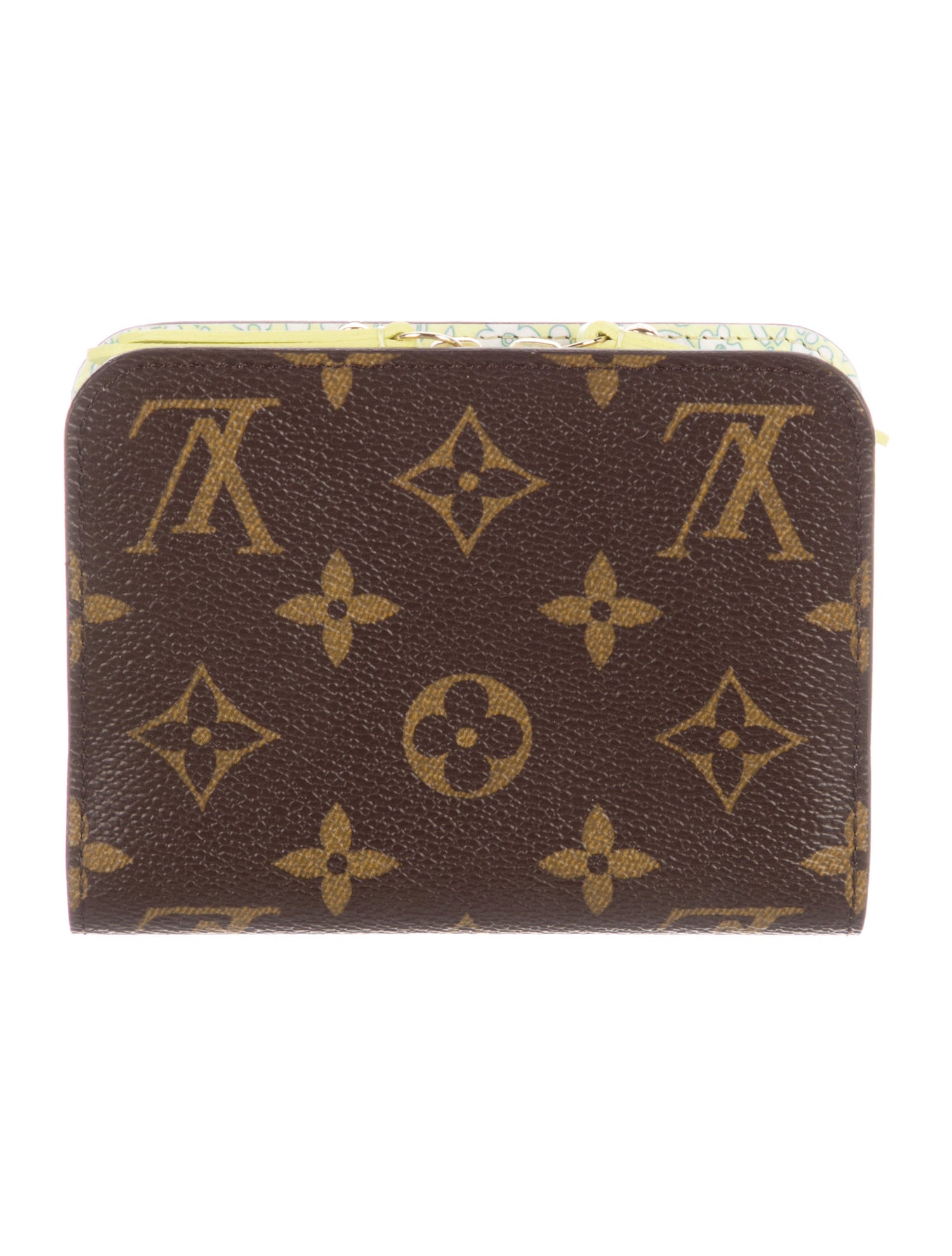 Christian Dior Vintage Romantique Compact Wallet - Neutrals