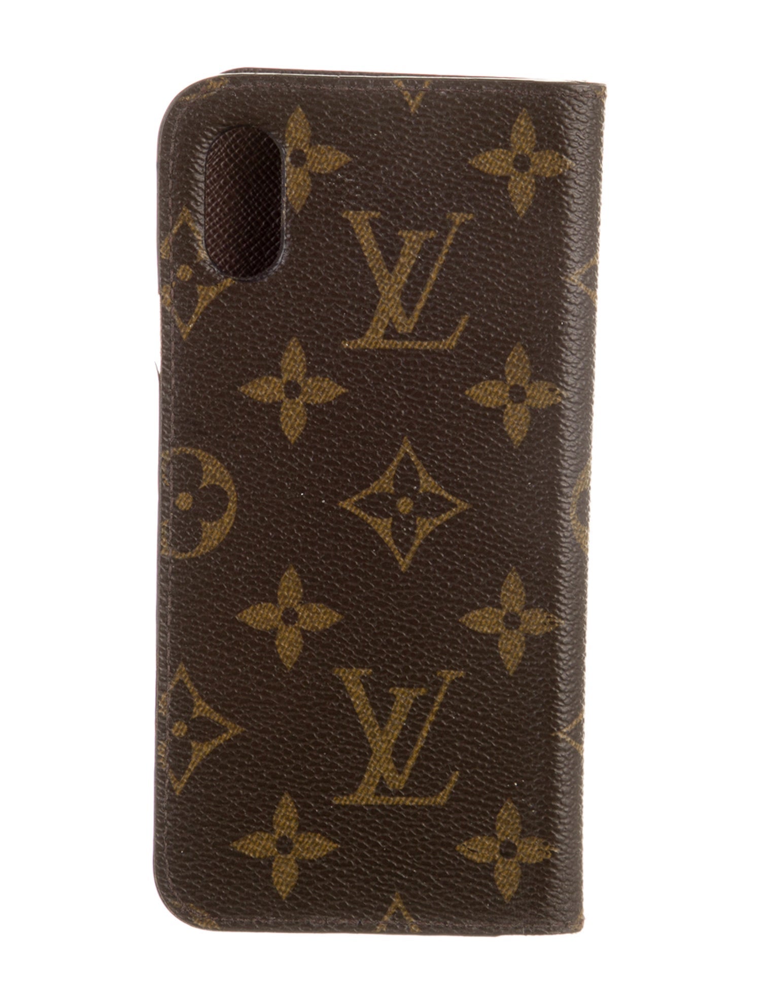 Louis Vuitton LV Monogram iPhone X Folio Case