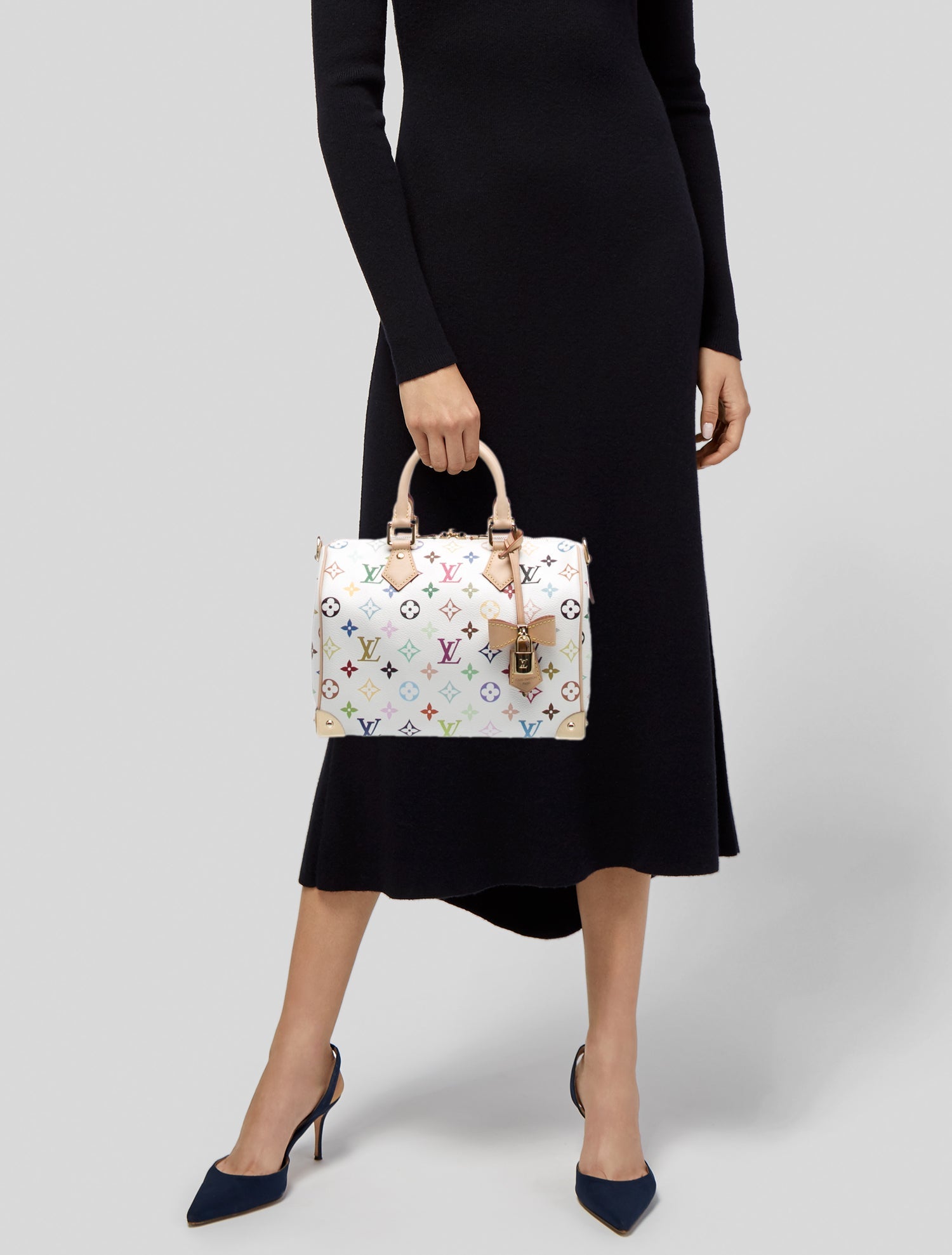 Louis Vuitton Multicolore Monogram Speedy Bandouliere 25 2025