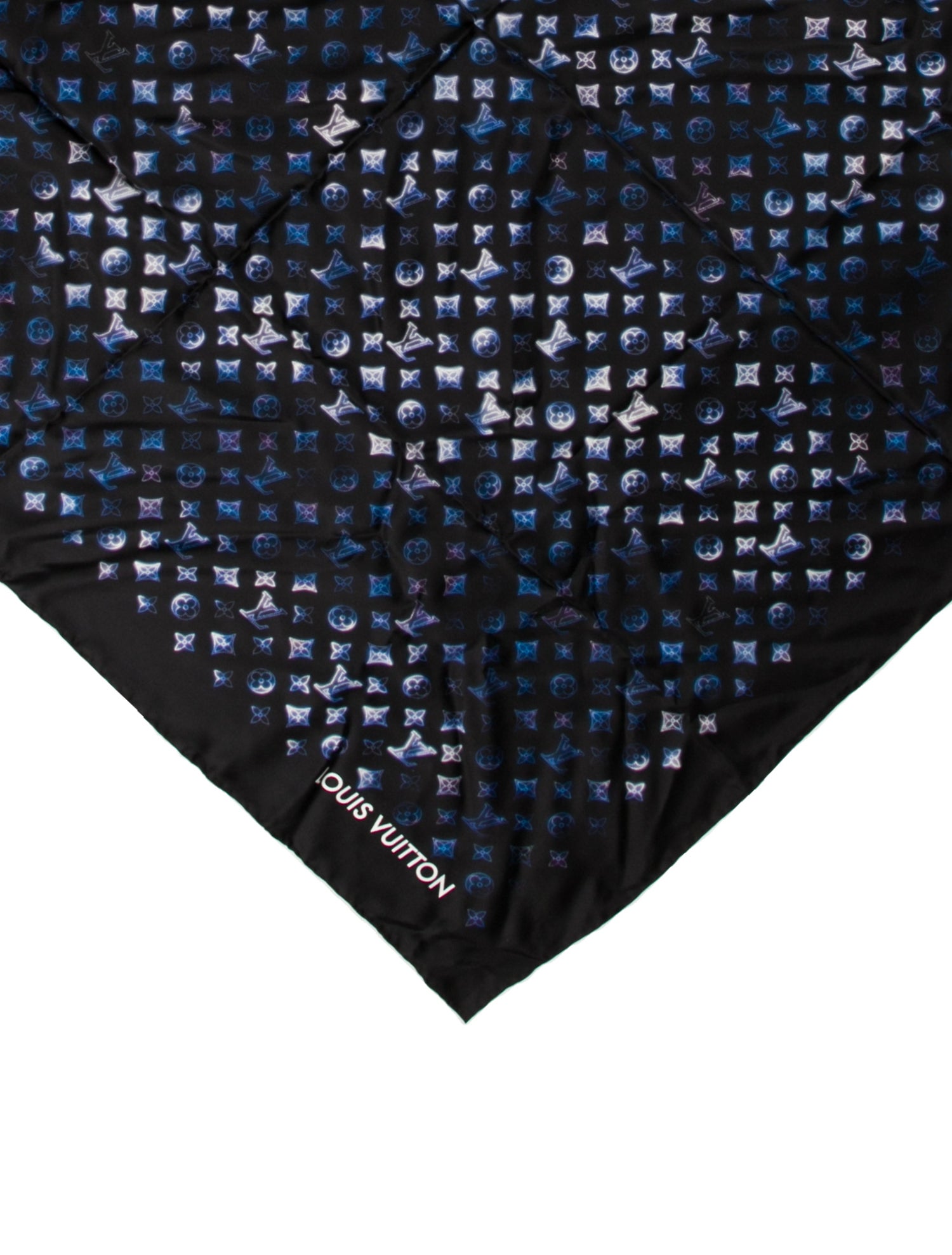 Louis Vuitton Watercolor Silk Scarf w/ Tags