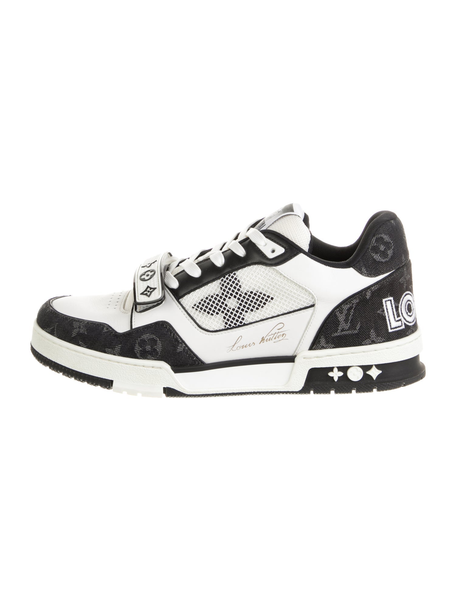 Louis Vuitton LV Monogram Leather Sneakers