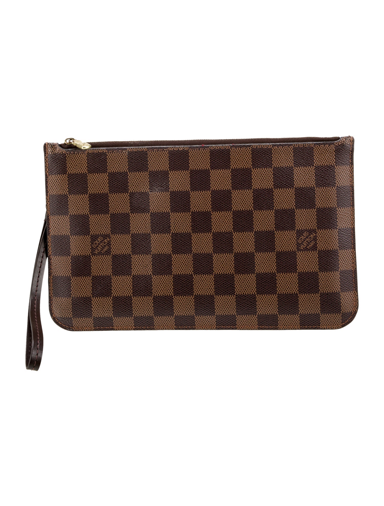 Louis Vuitton Damier Ebene Neverfull Pouch