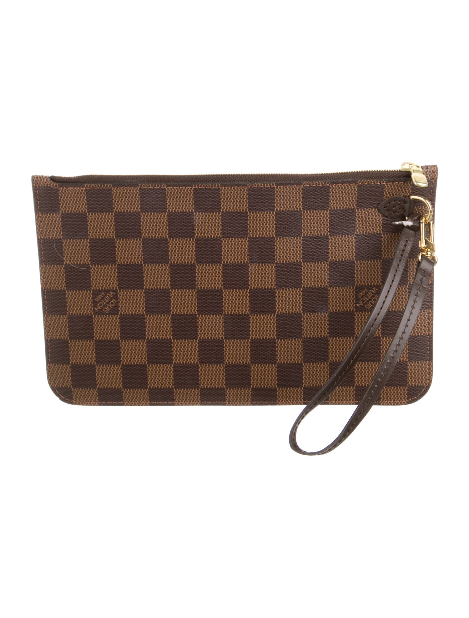 Louis Vuitton Damier Ebene Neverfull Pouch