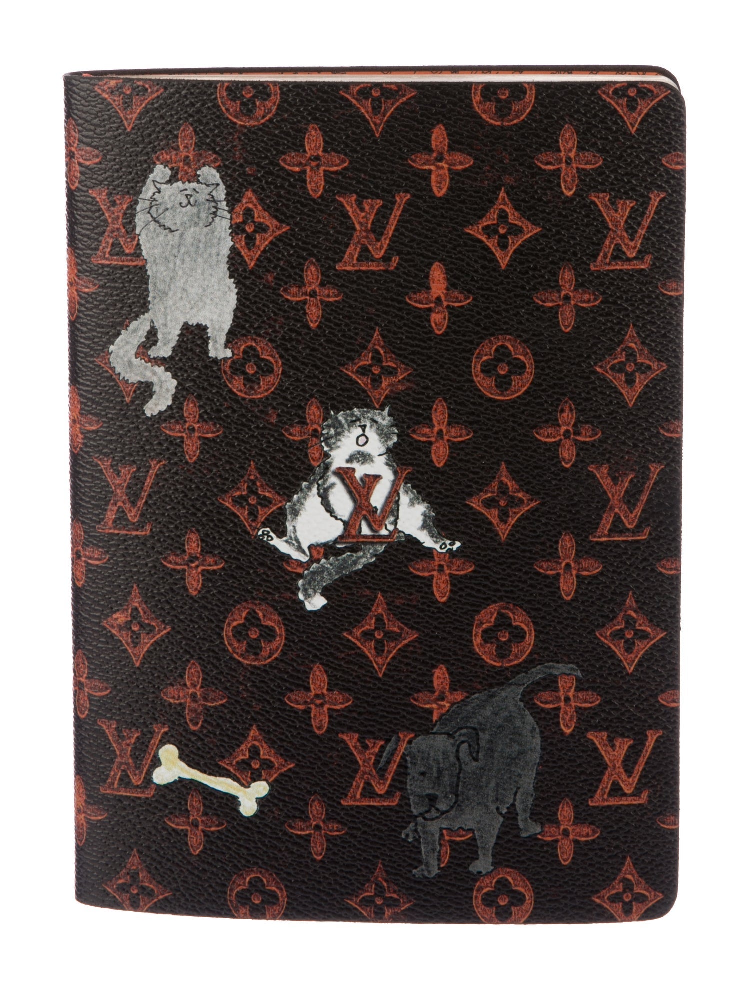 Louis Vuitton Monogram Catogram Clémence Notebook