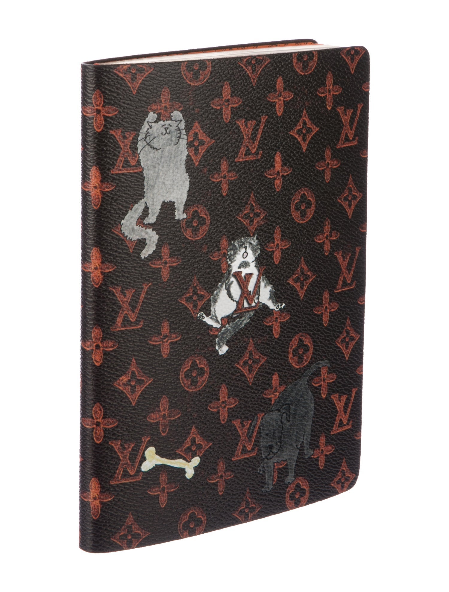 Louis Vuitton Monogram Catogram Clémence Notebook