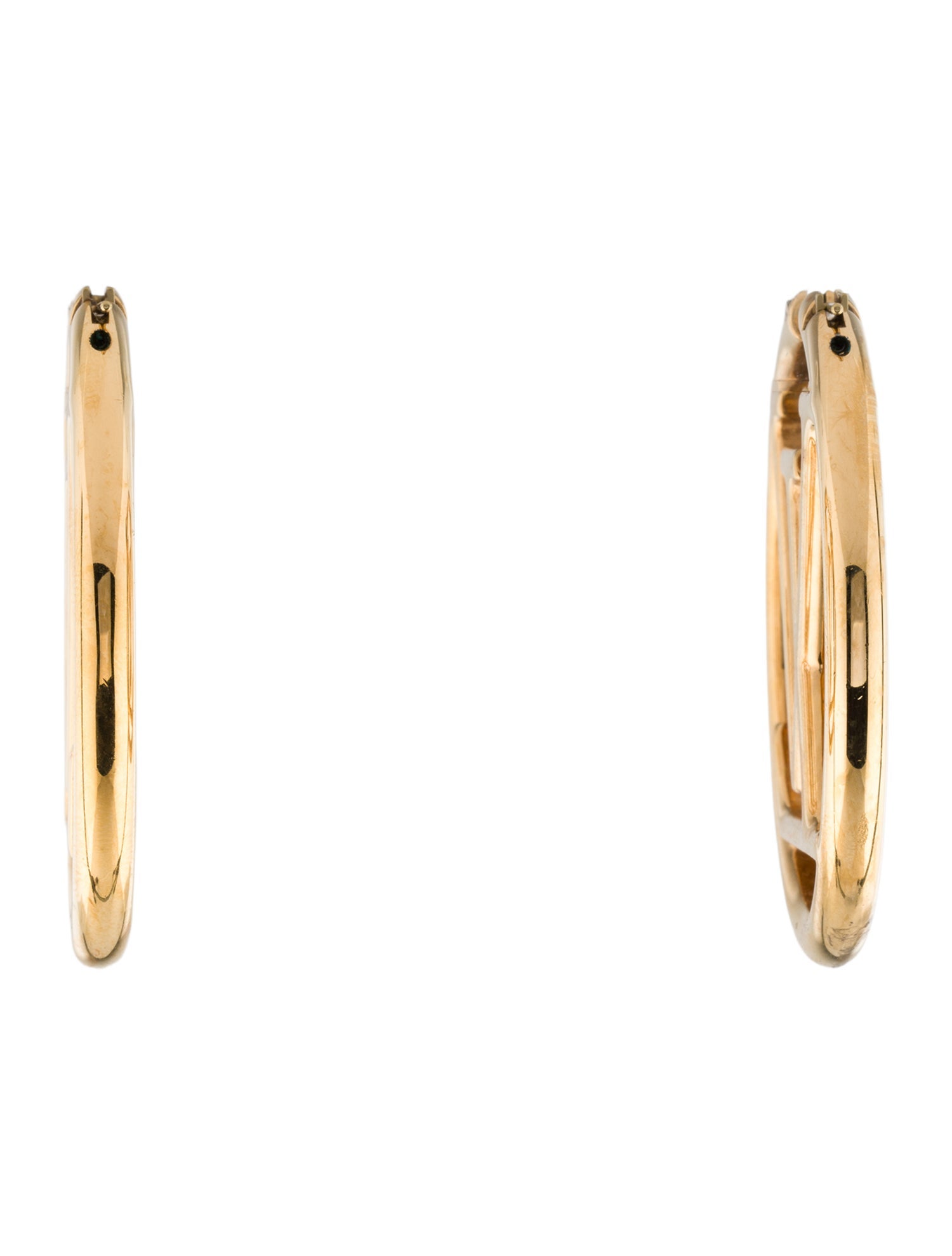 Louis Vuitton Louise Hoop GM Earrings