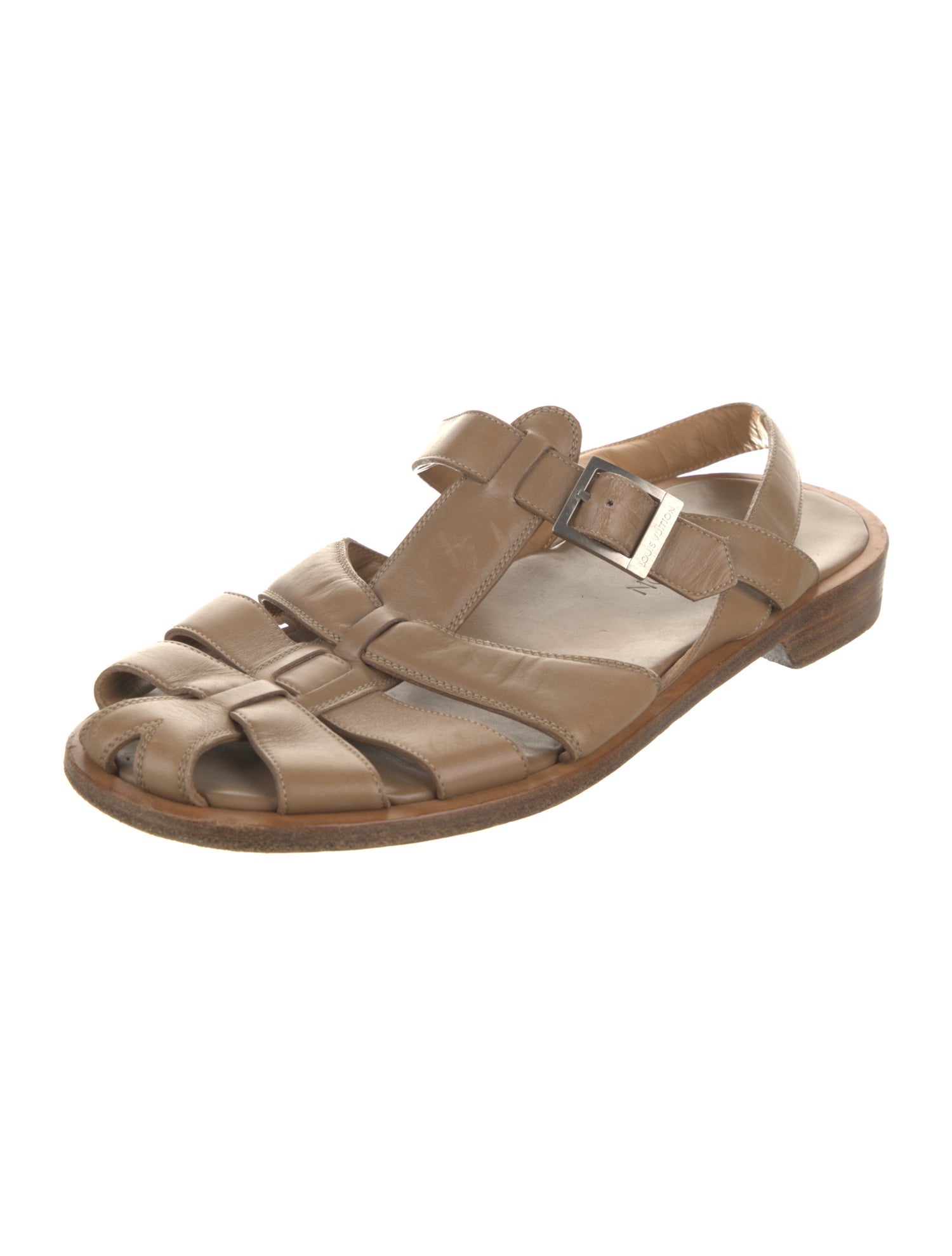 Louis Vuitton Leather Sandals
