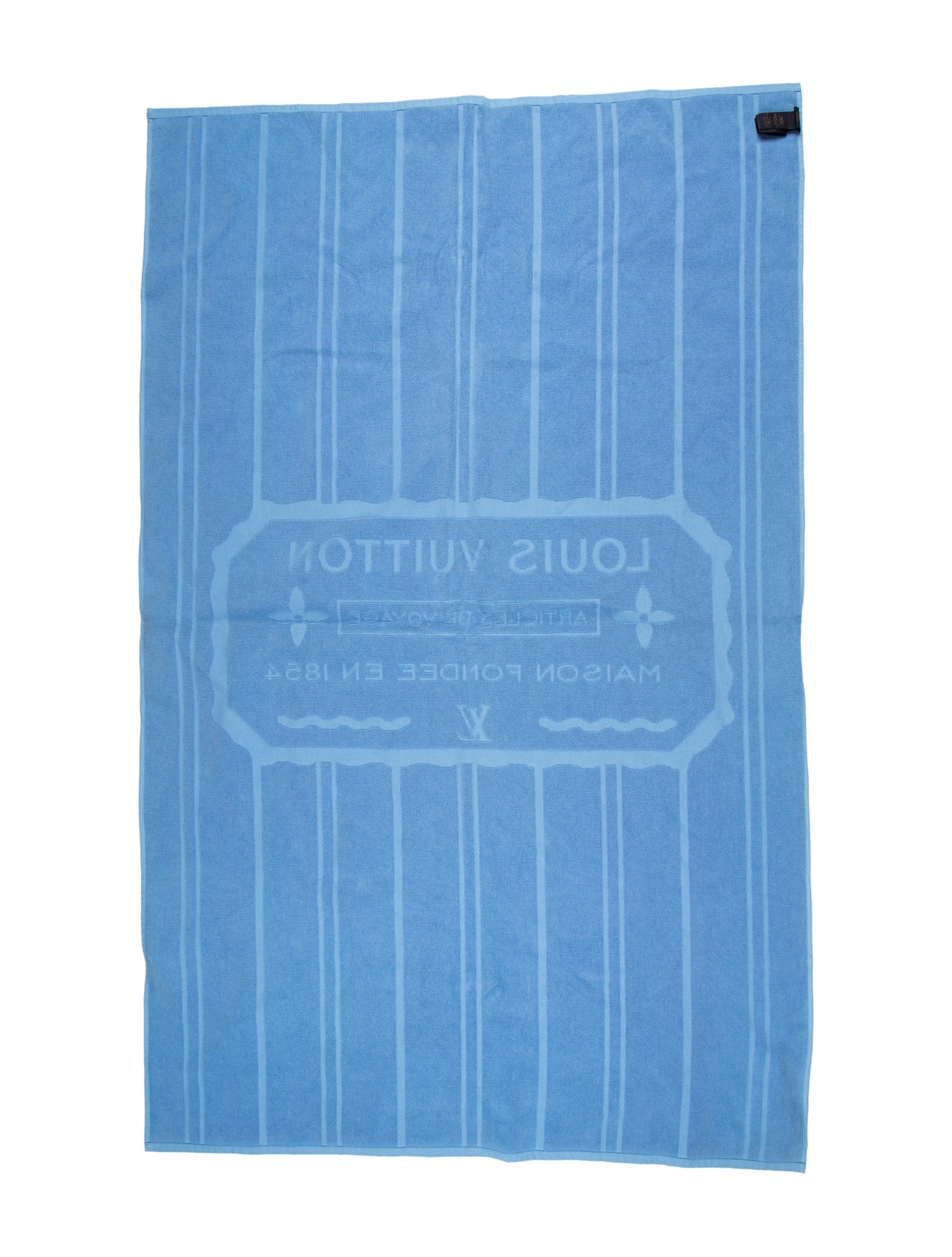 Louis Vuitton 'Articles de Voyage' Beach Towel